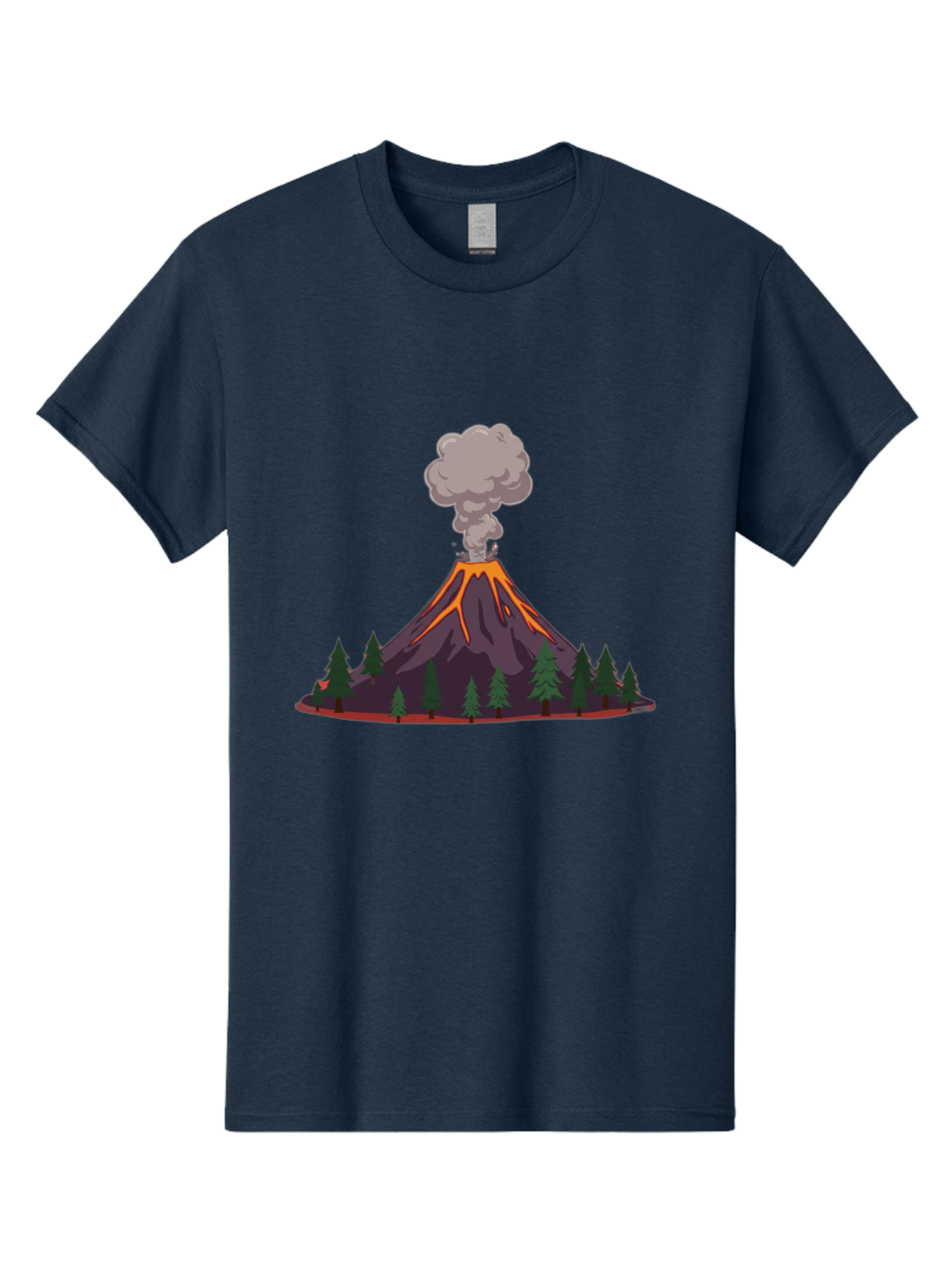 Erupting-Volcano-13 Men'S Graphic Tee, 100% Cotton, Comfortable Casual Summer Wear, Machine Washable, Vintage Camera, Old Camera, Antique Camera, Black Camera, Classic Photography, Photography Equipment, Nostalgic Device, Film Camera, Bah981
