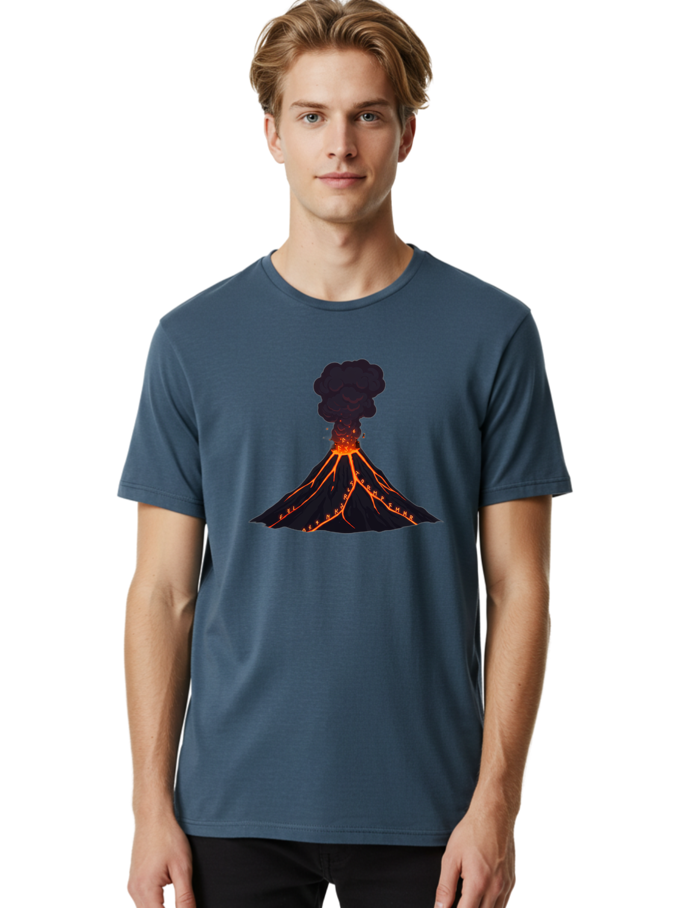 Erupting-Volcano-16 Men'S Graphic Tee, 100% Cotton, Comfortable Casual Summer Wear, Machine Washable, Vintage Camera, Old Camera, Antique Camera, Black Camera, Classic Photography, Photography Equipment, Nostalgic Device, Film Camera, Bah984