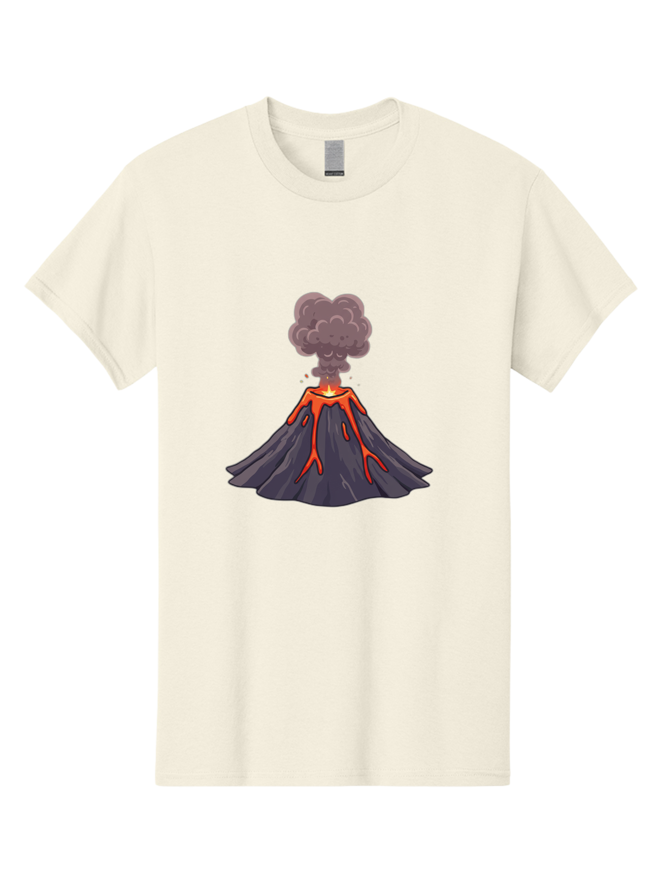 Erupting-Volcano-2 Men'S Graphic Tee, 100% Cotton, Comfortable Casual Summer Wear, Machine Washable, Vintage Camera, Old Camera, Antique Camera, Black Camera, Classic Photography, Photography Equipment, Nostalgic Device, Film Camera, Bah985