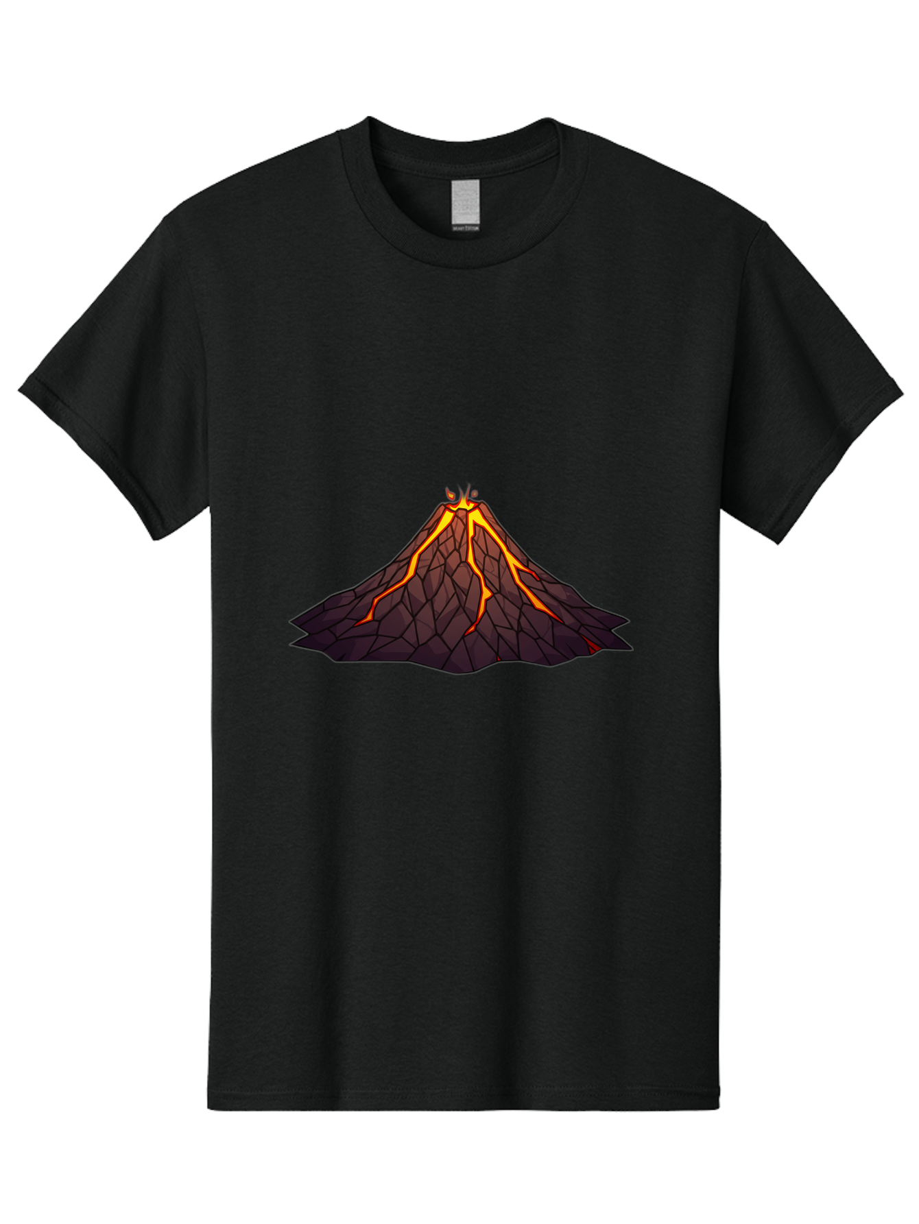 Erupting-Volcano-7 Men'S Graphic Tee, 100% Cotton, Comfortable Casual Summer Wear, Machine Washable, Vintage Camera, Old Camera, Antique Camera, Black Camera, Classic Photography, Photography Equipment, Nostalgic Device, Film Camera, Bah990