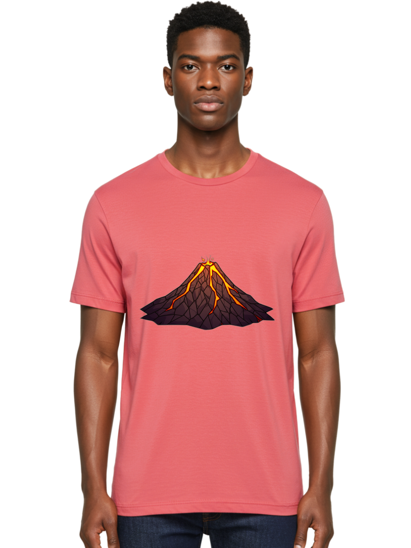 Erupting-Volcano-7 Men'S Graphic Tee, 100% Cotton, Comfortable Casual Summer Wear, Machine Washable, Vintage Camera, Old Camera, Antique Camera, Black Camera, Classic Photography, Photography Equipment, Nostalgic Device, Film Camera, Bah990