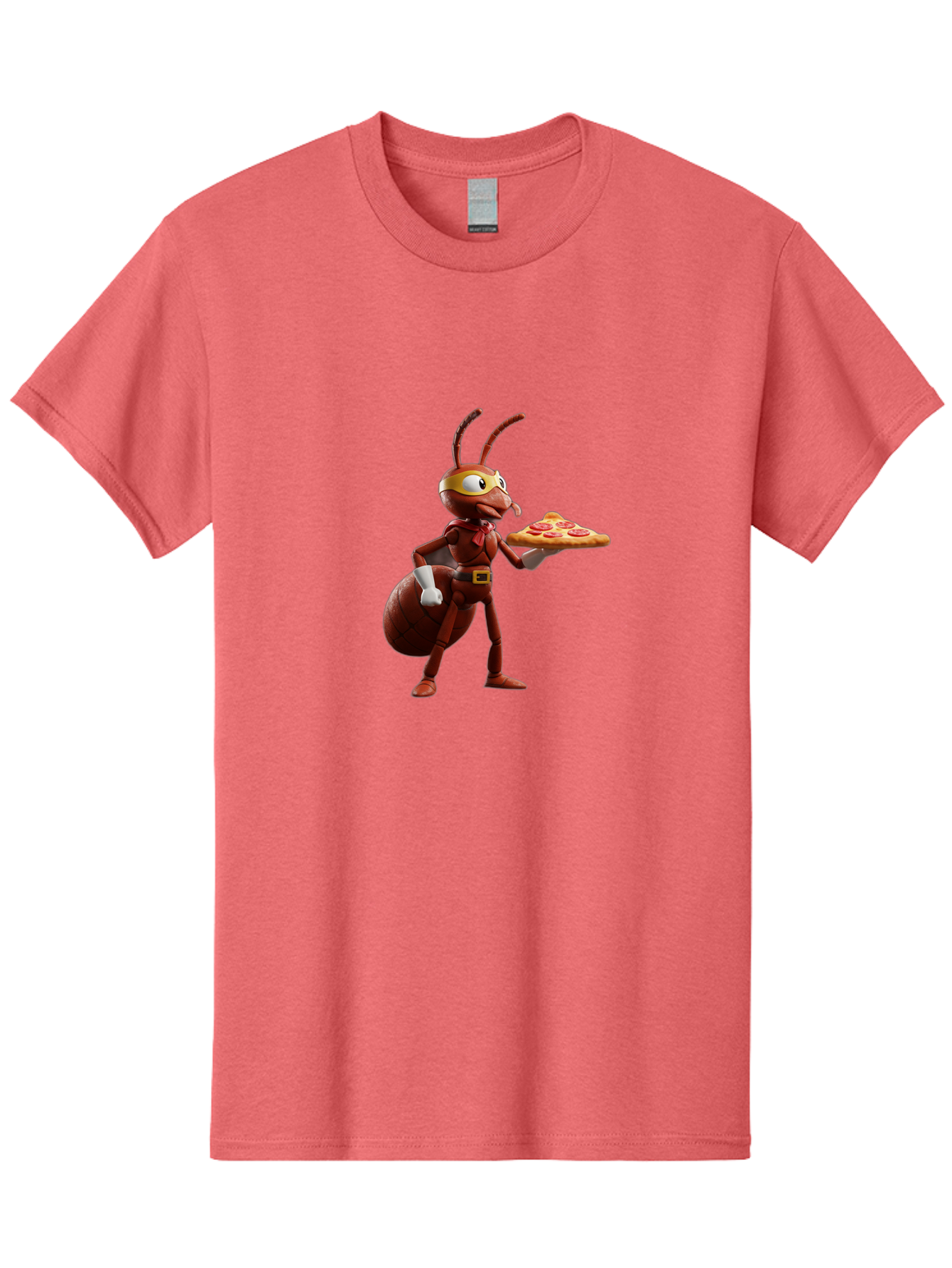 Flik-Holding-Pizza Men'S Graphic Tee, 100% Cotton, Comfortable Casual Summer Wear, Machine Washable, Vintage Camera, Old Camera, Antique Camera, Black Camera, Classic Photography, Photography Equipment, Nostalgic Device, Film Camera, Bah995