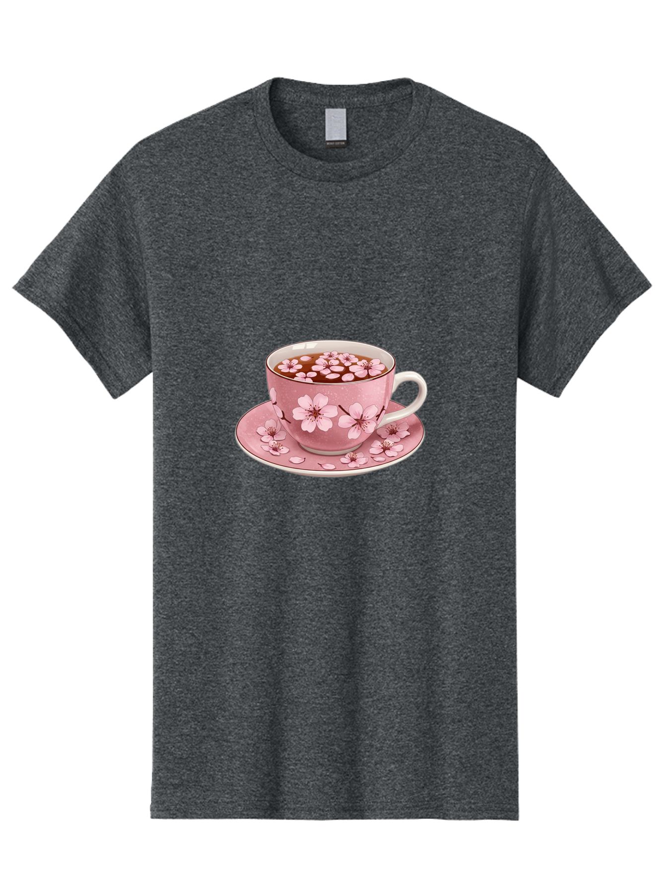 Floral-Tea-Cup-1 Men'S Graphic Tee, 100% Cotton, Comfortable Casual Summer Wear, Machine Washable, Vintage Camera, Old Camera, Antique Camera, Black Camera, Classic Photography, Photography Equipment, Nostalgic Device, Film Camera, Camera Art Bai000