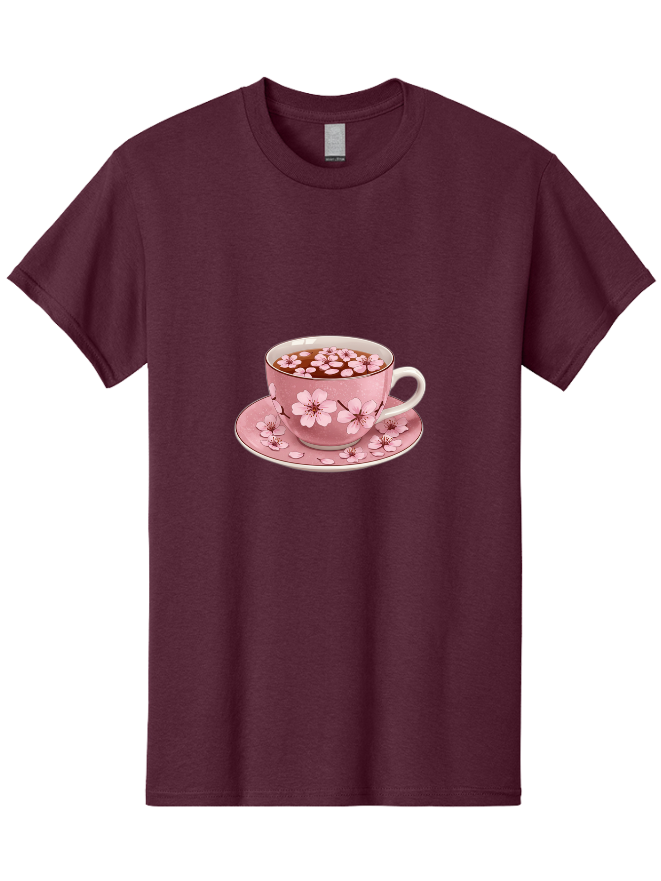 Floral-Tea-Cup-1 Men'S Graphic Tee, 100% Cotton, Comfortable Casual Summer Wear, Machine Washable, Vintage Camera, Old Camera, Antique Camera, Black Camera, Classic Photography, Photography Equipment, Nostalgic Device, Film Camera, Camera Art Bai000