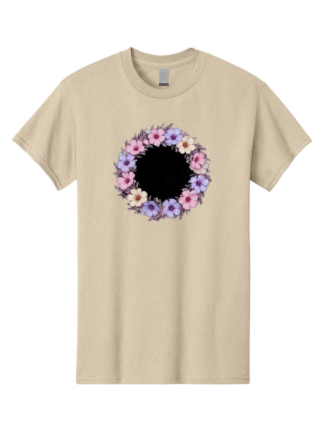 Floral-Wreath Men'S Graphic Tee, 100% Cotton, Comfortable Casual Summer Wear, Machine Washable, Vintage Camera, Old Camera, Antique Camera, Black Camera, Classic Photography, Photography Equipment, Nostalgic Device, Film Camera, Camera Art Bai005