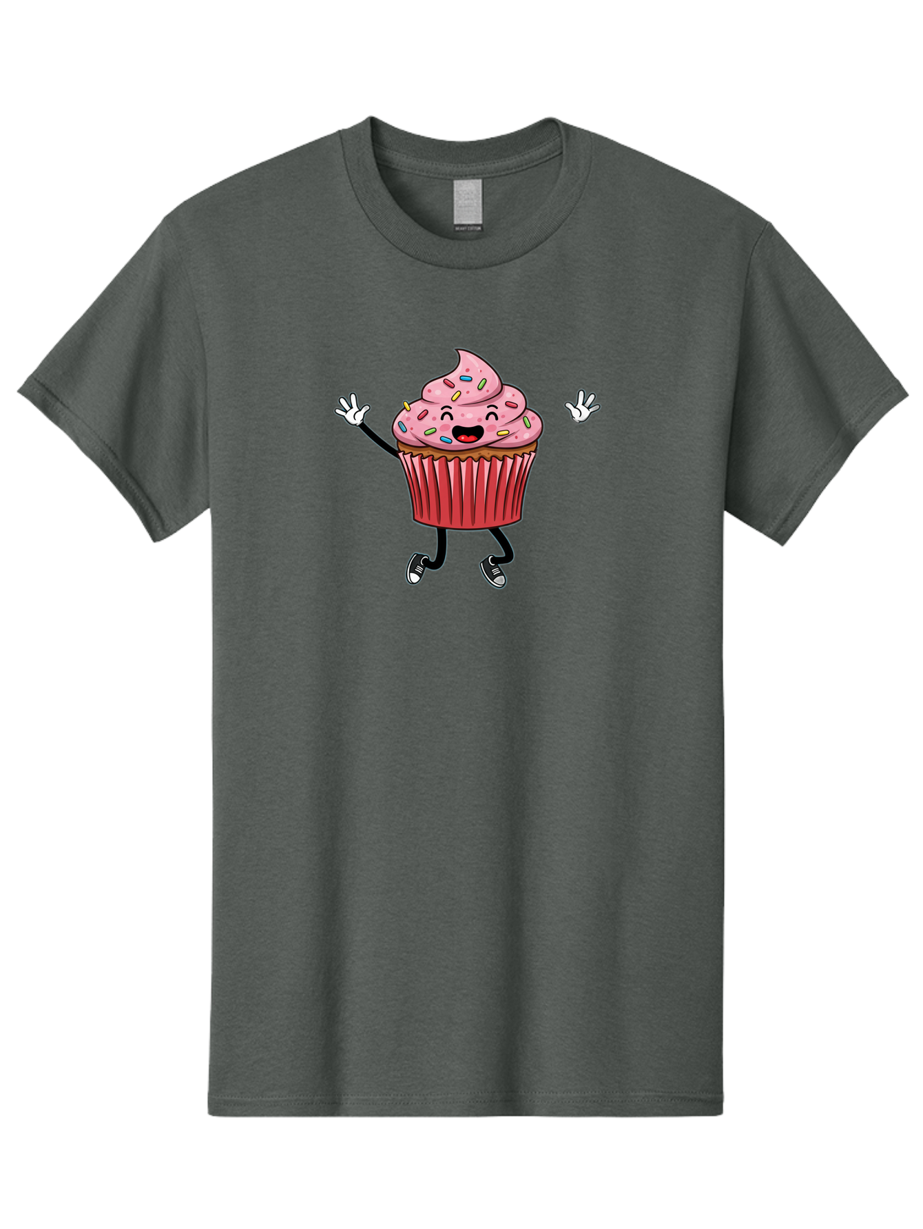 Frosted-Cupcake Men'S Graphic Tee, 100% Cotton, Comfortable Casual Summer Wear, Machine Washable, Vintage Camera, Old Camera, Antique Camera, Black Camera, Classic Photography, Photography Equipment, Nostalgic Device, Film Camera, Camera Art Bai011