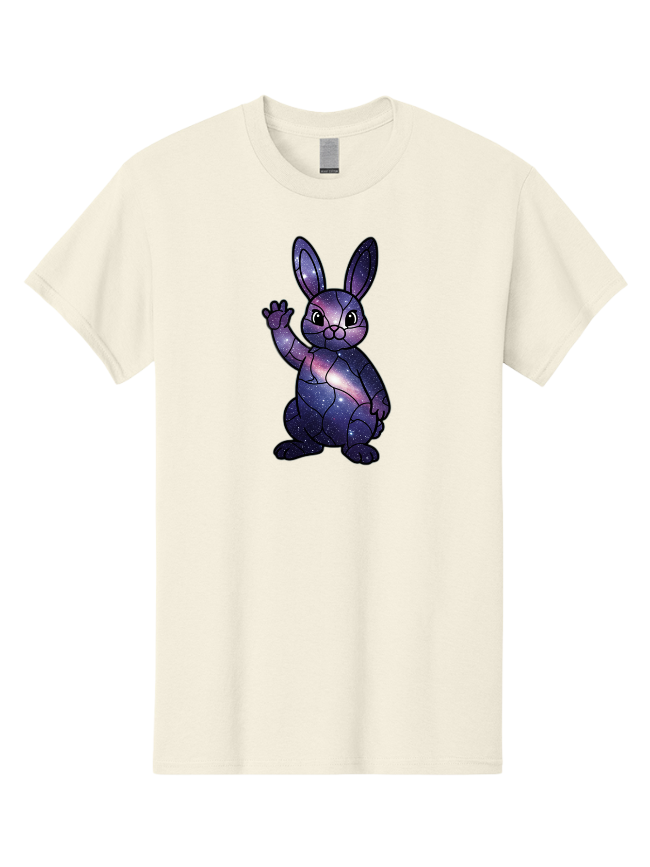 Galaxy-Bunny-1 Men'S Graphic Tee, 100% Cotton, Comfortable Casual Summer Wear, Machine Washable, Vintage Camera, Old Camera, Antique Camera, Black Camera, Classic Photography, Photography Equipment, Nostalgic Device, Film Camera, Camera Art Bai013