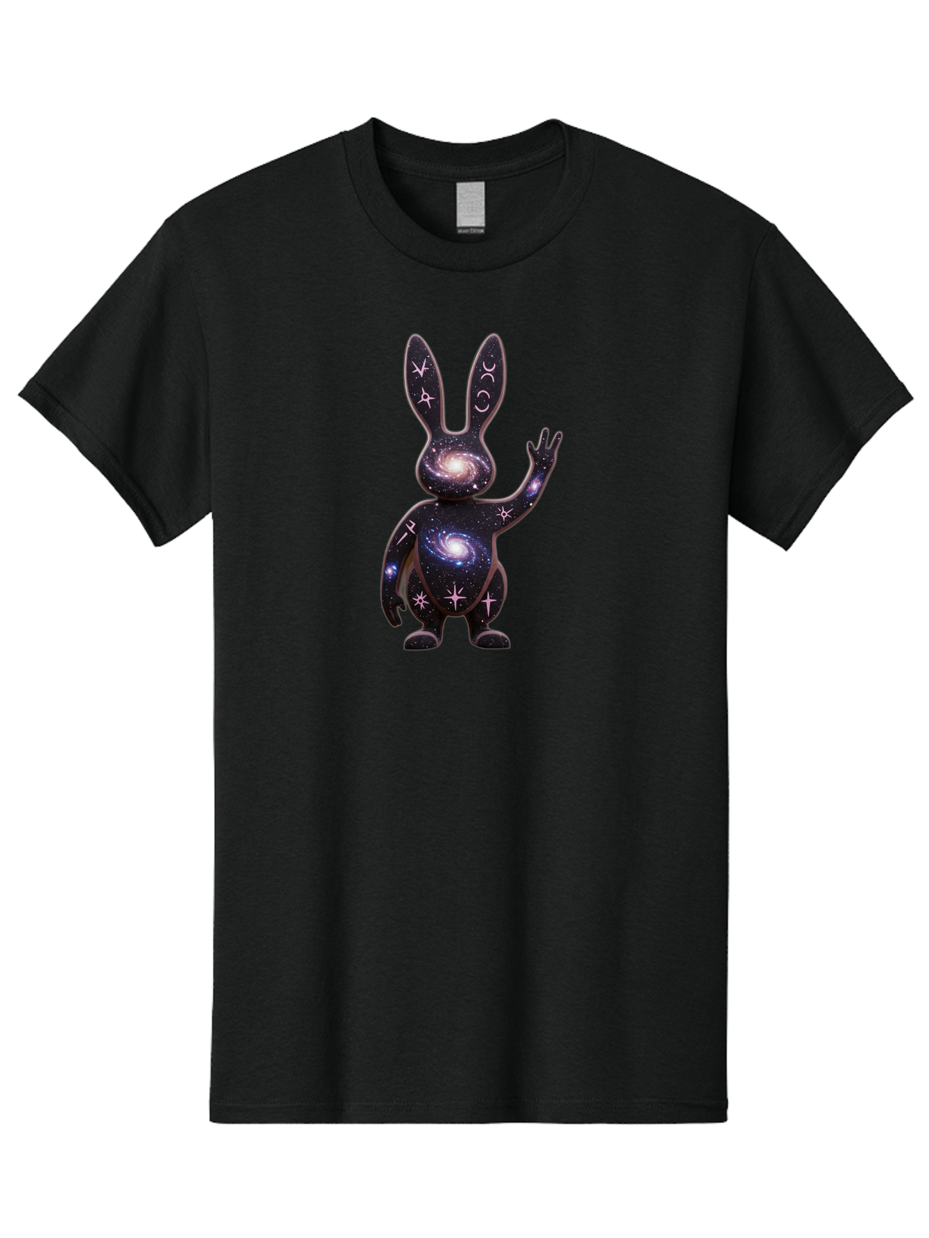 Galaxy-Bunny-4 Men'S Graphic Tee, 100% Cotton, Comfortable Casual Summer Wear, Machine Washable, Vintage Camera, Old Camera, Antique Camera, Black Camera, Classic Photography, Photography Equipment, Nostalgic Device, Film Camera, Camera Art Bai016