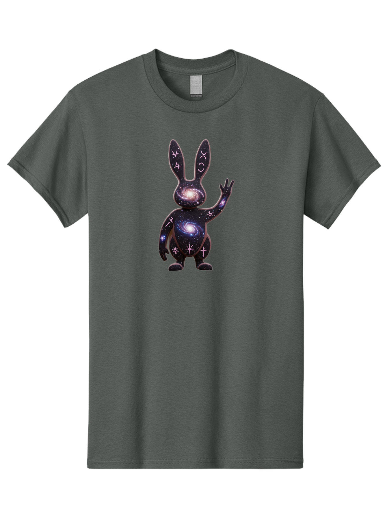 Galaxy-Bunny-4 Men'S Graphic Tee, 100% Cotton, Comfortable Casual Summer Wear, Machine Washable, Vintage Camera, Old Camera, Antique Camera, Black Camera, Classic Photography, Photography Equipment, Nostalgic Device, Film Camera, Camera Art Bai016