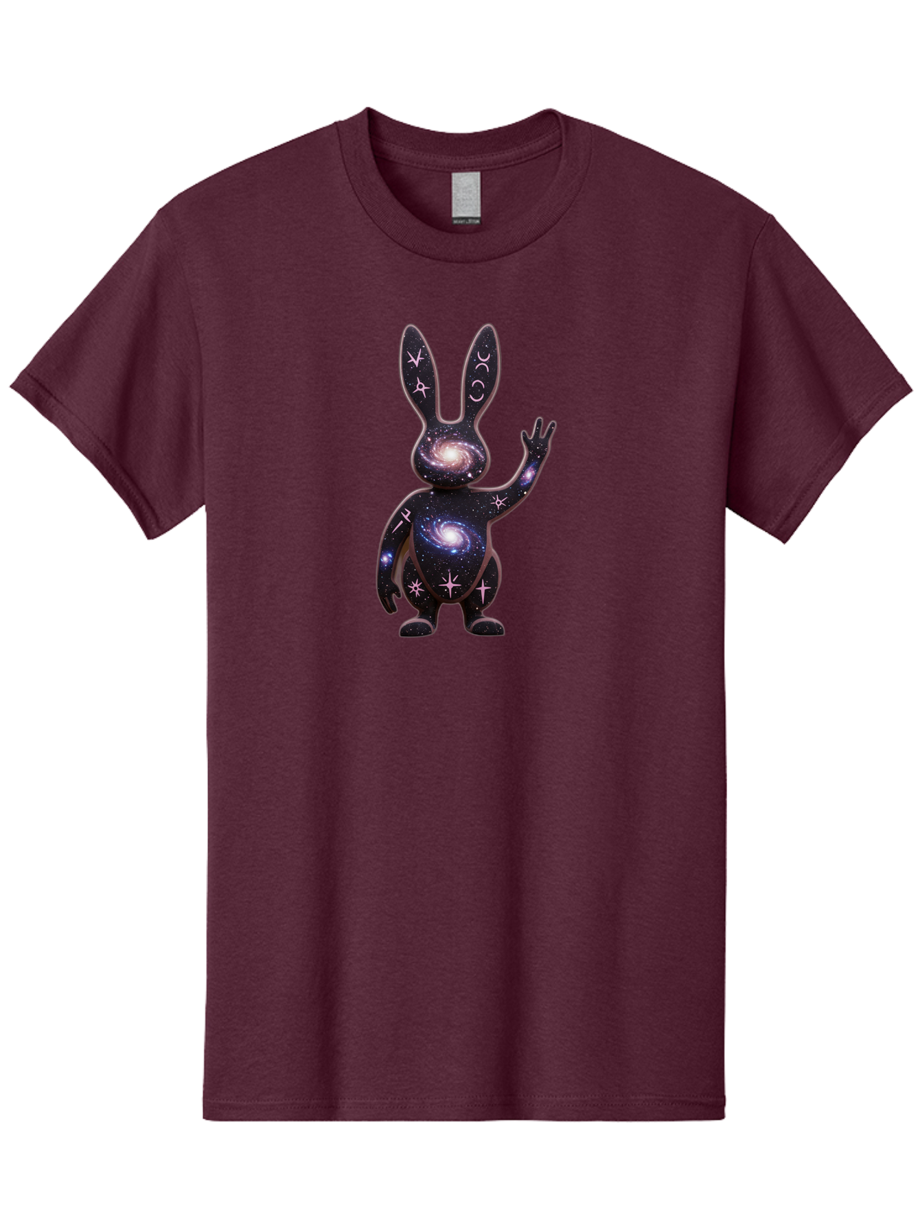 Galaxy-Bunny-4 Men'S Graphic Tee, 100% Cotton, Comfortable Casual Summer Wear, Machine Washable, Vintage Camera, Old Camera, Antique Camera, Black Camera, Classic Photography, Photography Equipment, Nostalgic Device, Film Camera, Camera Art Bai016