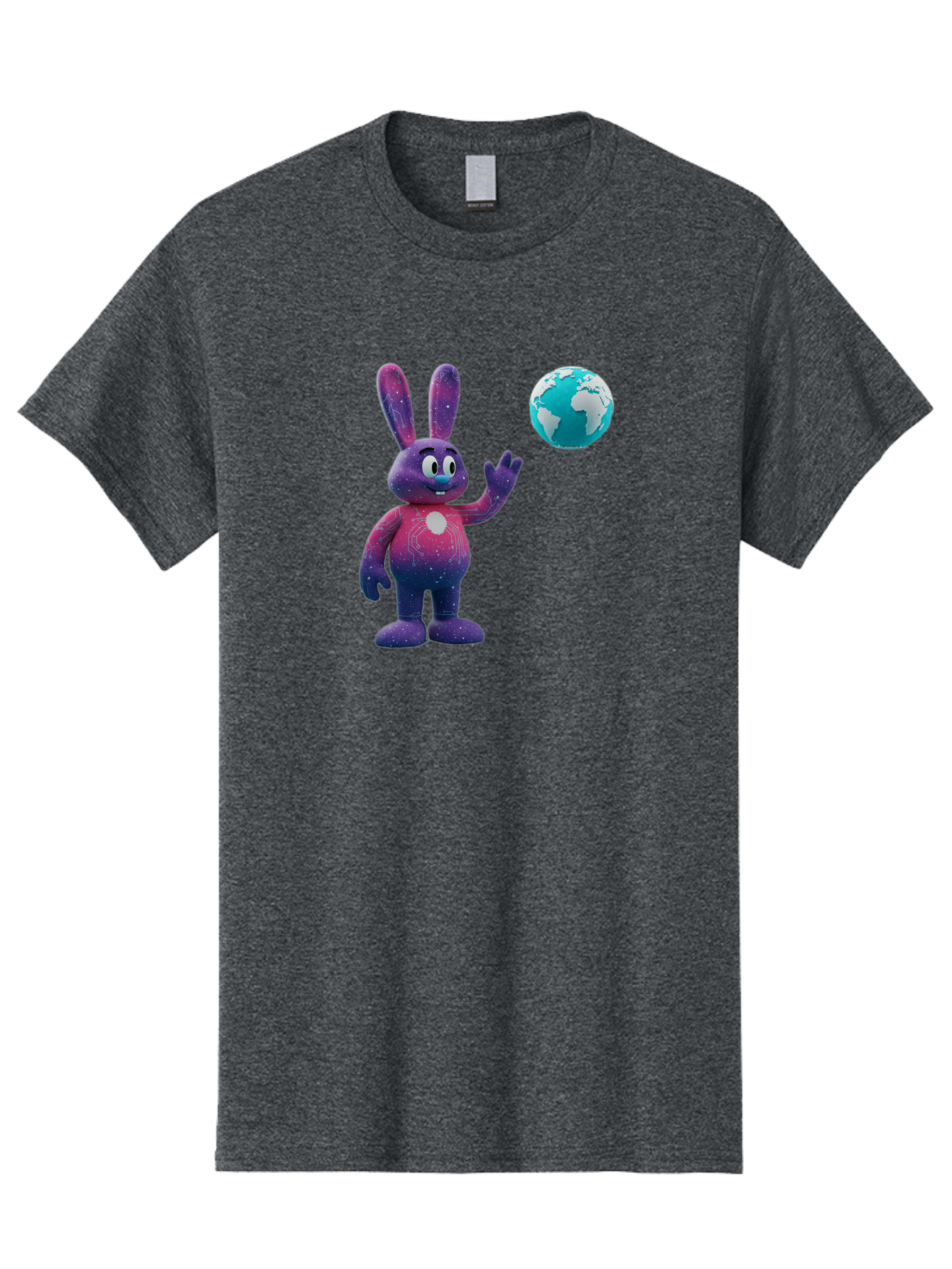 Galaxy-Bunny-5 Men'S Graphic Tee, 100% Cotton, Comfortable Casual Summer Wear, Machine Washable, Vintage Camera, Old Camera, Antique Camera, Black Camera, Classic Photography, Photography Equipment, Nostalgic Device, Film Camera, Camera Art Bai017