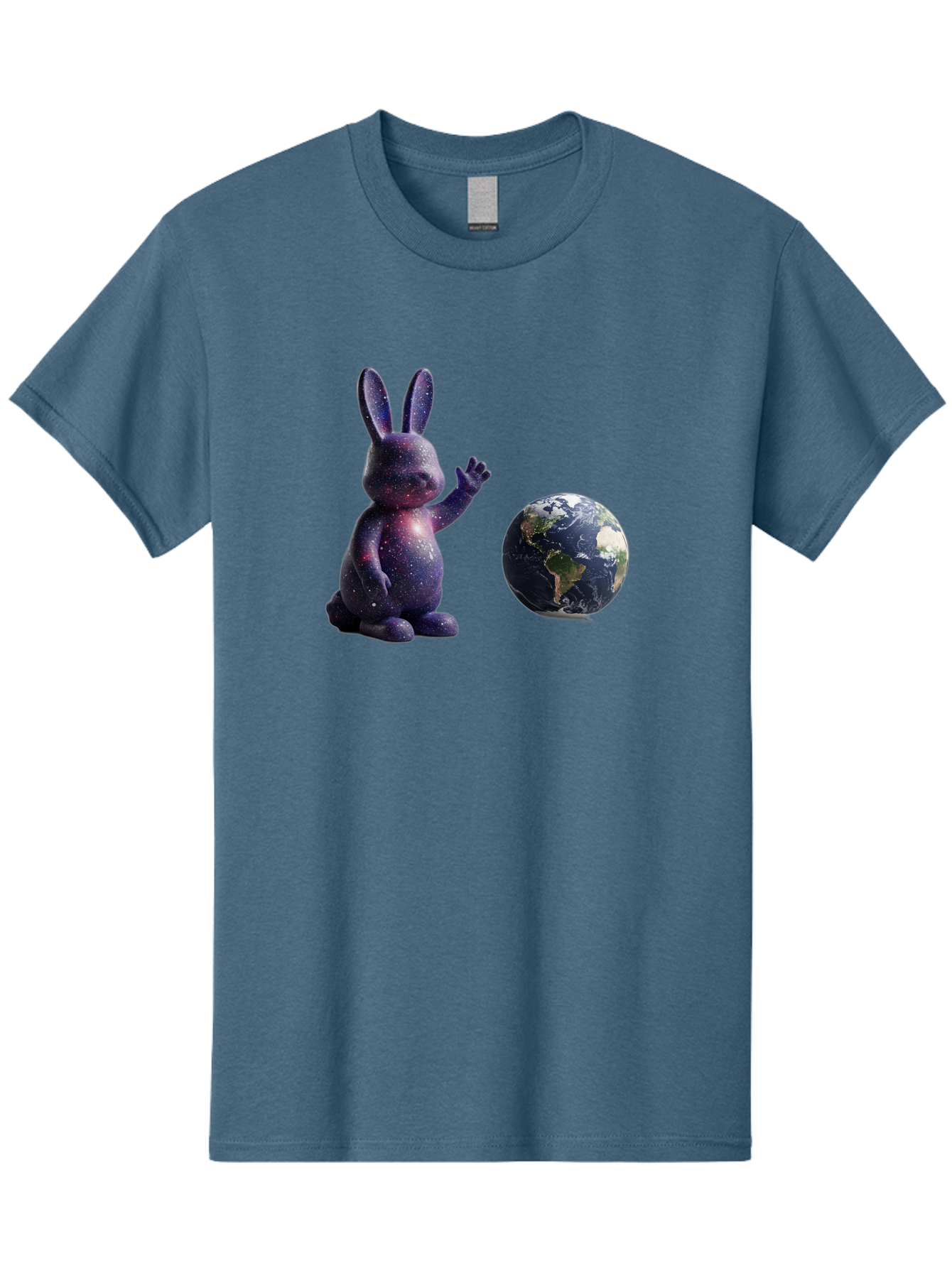 Galaxy-Bunny-6 Men'S Graphic Tee, 100% Cotton, Comfortable Casual Summer Wear, Machine Washable, Vintage Camera, Old Camera, Antique Camera, Black Camera, Classic Photography, Photography Equipment, Nostalgic Device, Film Camera, Camera Art Bai018