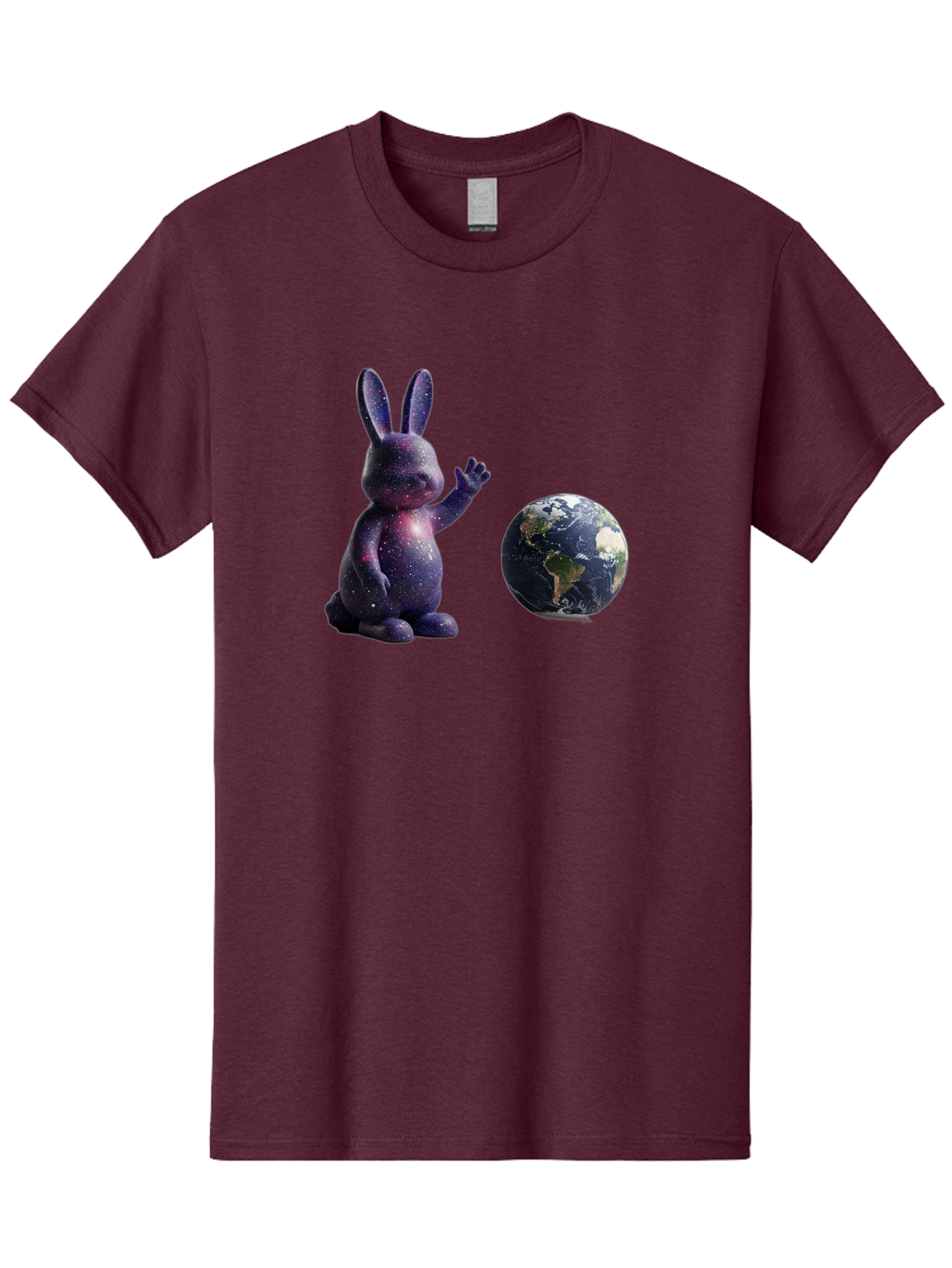 Galaxy-Bunny-6 Men'S Graphic Tee, 100% Cotton, Comfortable Casual Summer Wear, Machine Washable, Vintage Camera, Old Camera, Antique Camera, Black Camera, Classic Photography, Photography Equipment, Nostalgic Device, Film Camera, Camera Art Bai018