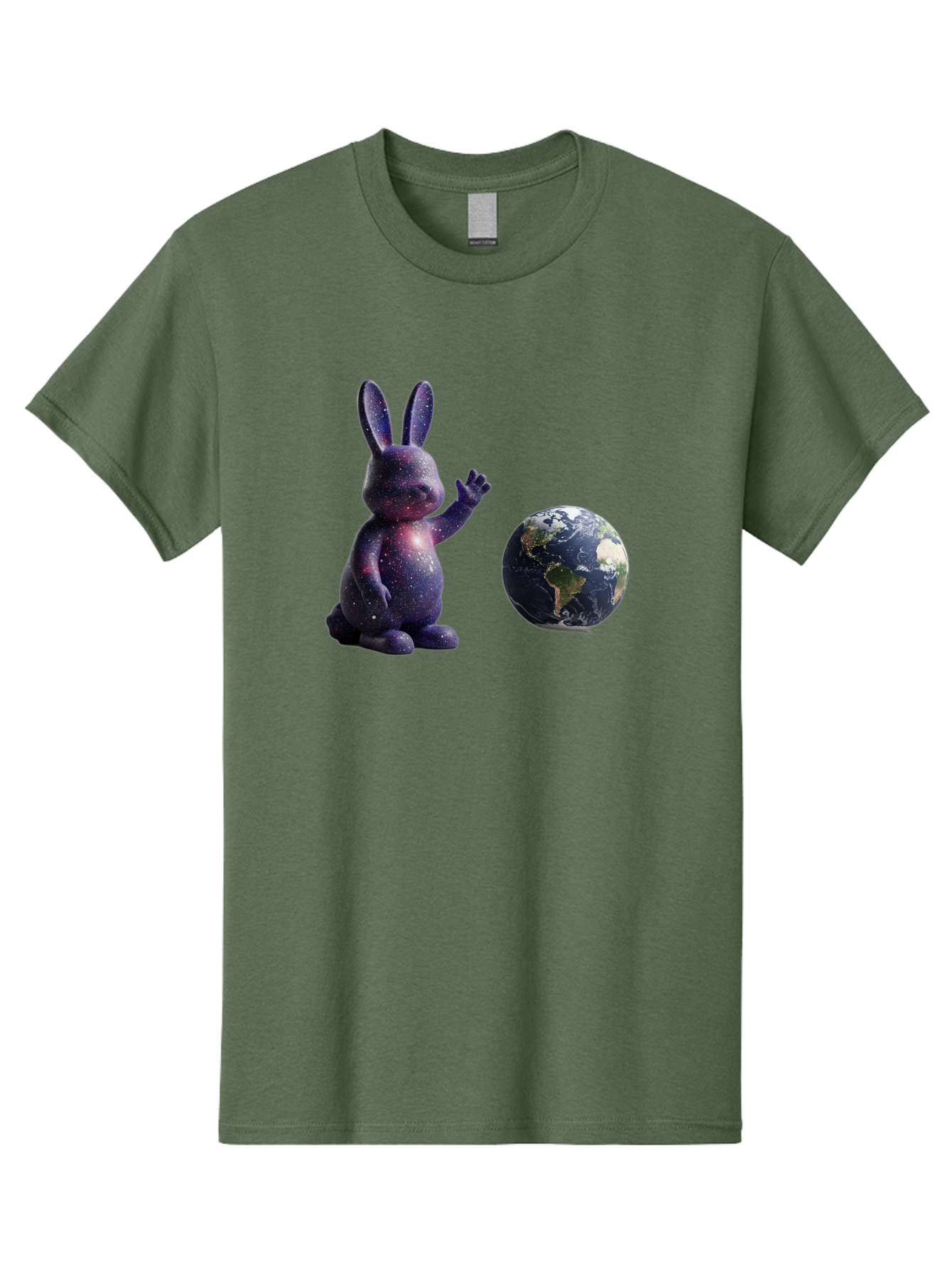 Galaxy-Bunny-6 Men'S Graphic Tee, 100% Cotton, Comfortable Casual Summer Wear, Machine Washable, Vintage Camera, Old Camera, Antique Camera, Black Camera, Classic Photography, Photography Equipment, Nostalgic Device, Film Camera, Camera Art Bai018
