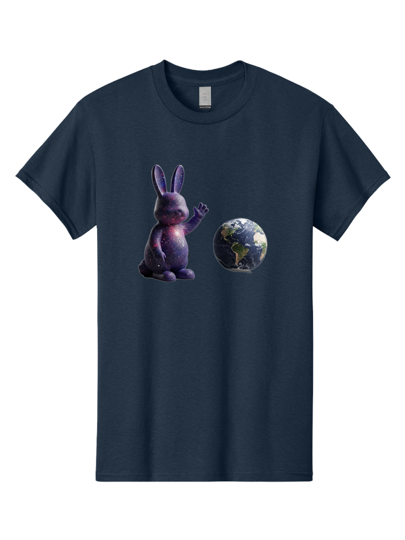 Galaxy-Bunny-6 Men'S Graphic Tee, 100% Cotton, Comfortable Casual Summer Wear, Machine Washable, Vintage Camera, Old Camera, Antique Camera, Black Camera, Classic Photography, Photography Equipment, Nostalgic Device, Film Camera, Camera Art Bai018