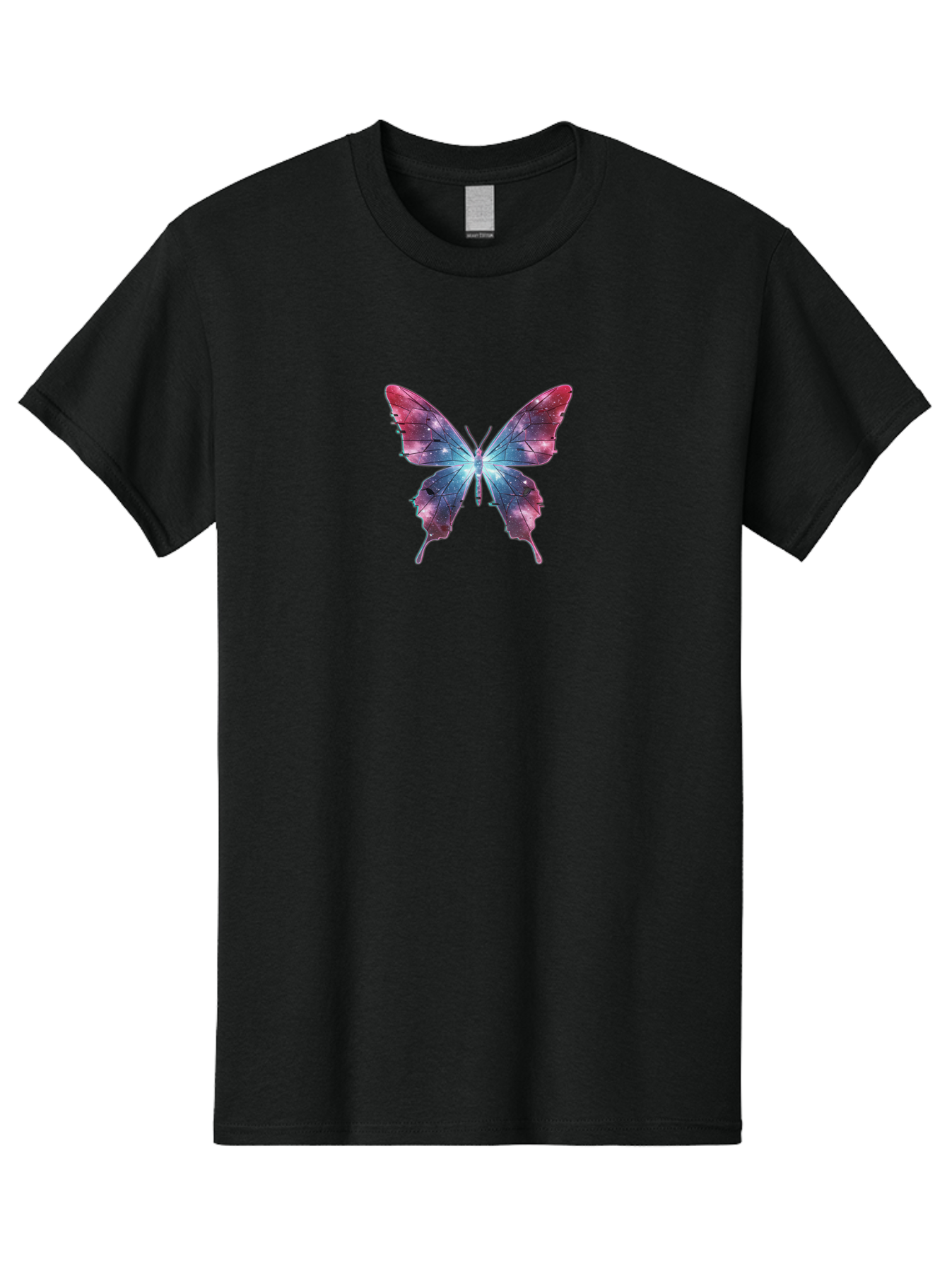 Galaxy-Butterfly Men'S Graphic Tee, 100% Cotton, Comfortable Casual Summer Wear, Machine Washable, Vintage Camera, Old Camera, Antique Camera, Black Camera, Classic Photography, Photography Equipment, Nostalgic Device, Film Camera, Camera Art Bai020