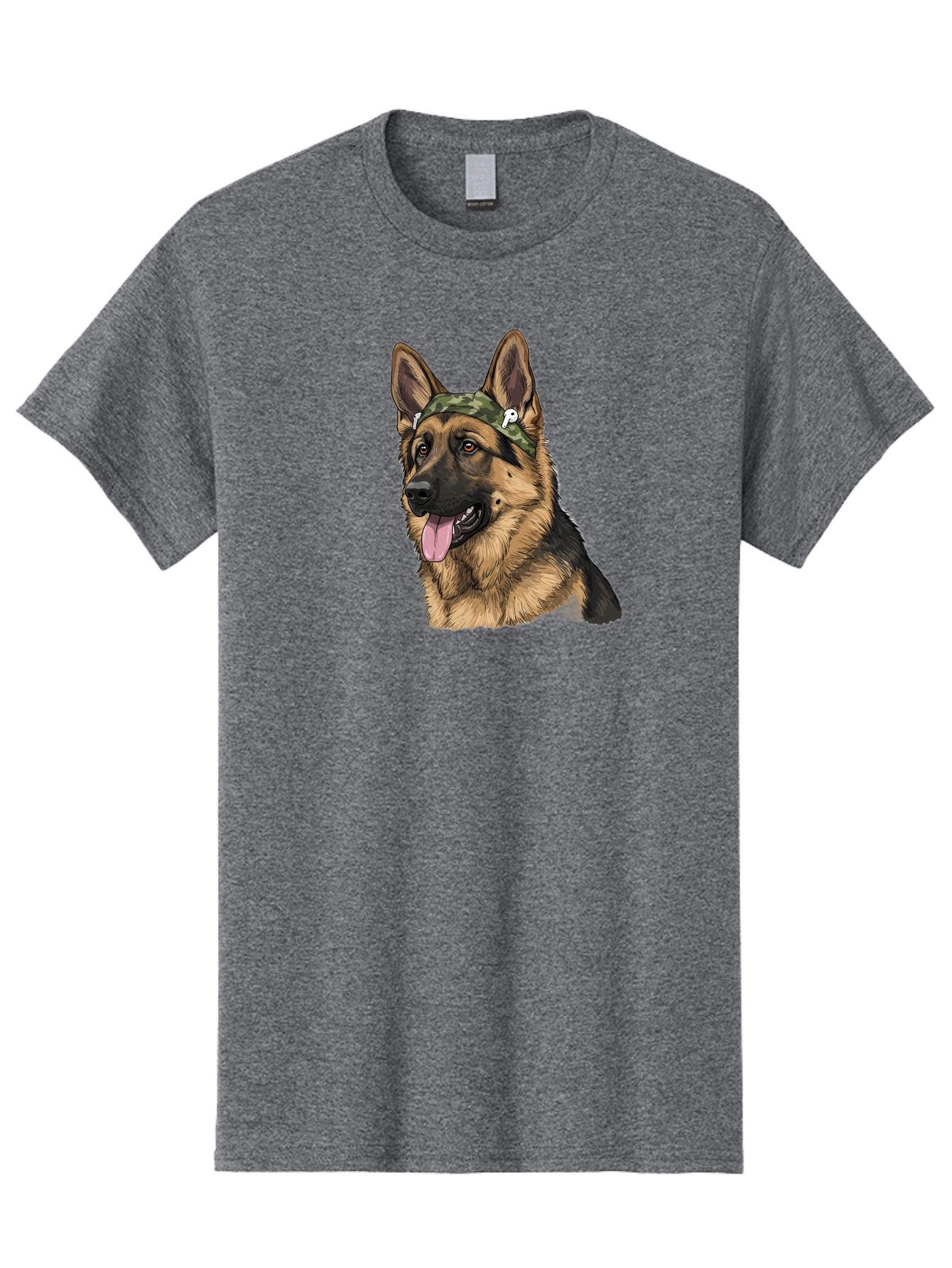 German-Shepherd Men'S Graphic Tee, 100% Cotton, Comfortable Casual Summer Wear, Machine Washable, Vintage Camera, Old Camera, Antique Camera, Black Camera, Classic Photography, Photography Equipment, Nostalgic Device, Film Camera, Camera Art Bai024