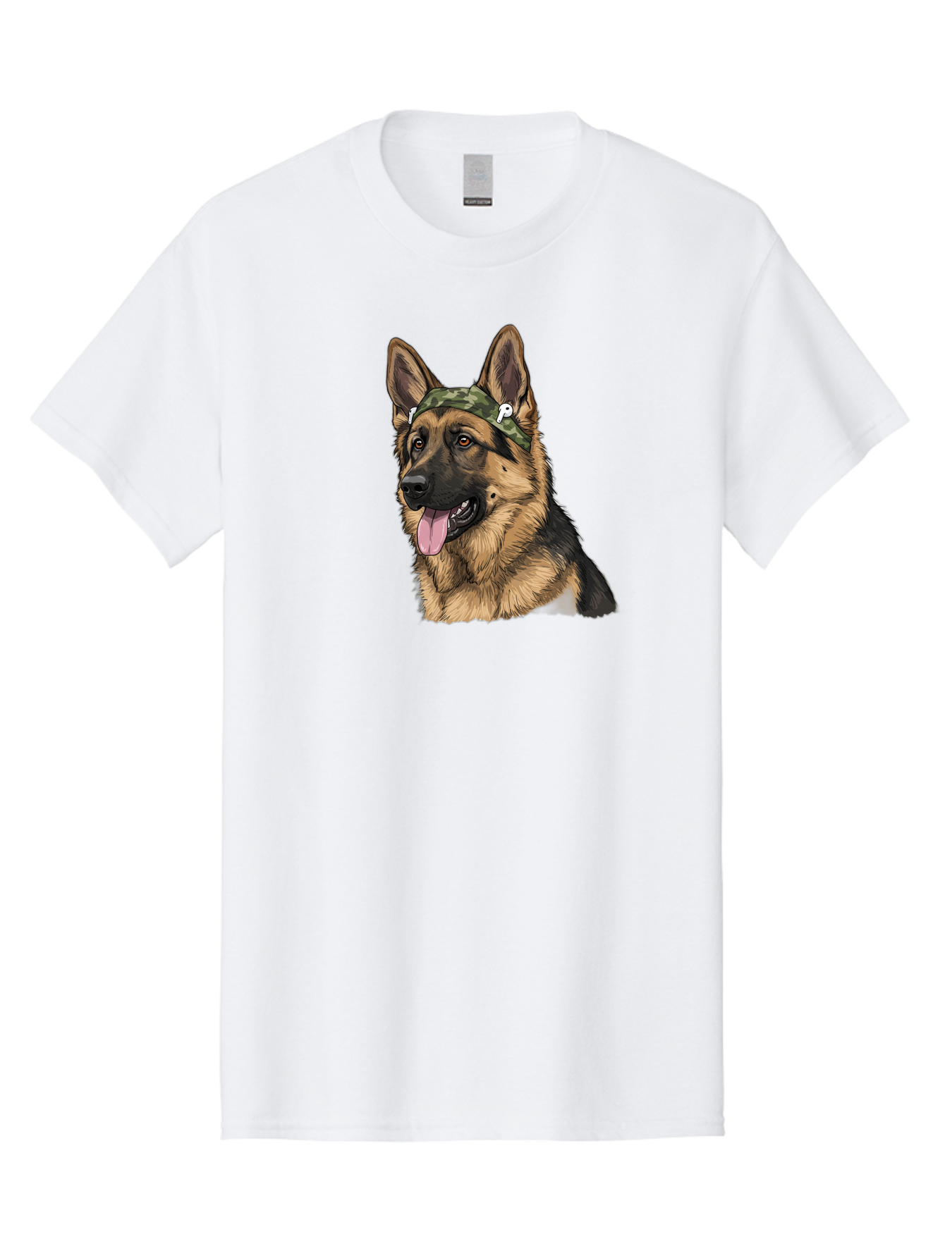 German-Shepherd Men'S Graphic Tee, 100% Cotton, Comfortable Casual Summer Wear, Machine Washable, Vintage Camera, Old Camera, Antique Camera, Black Camera, Classic Photography, Photography Equipment, Nostalgic Device, Film Camera, Camera Art Bai024