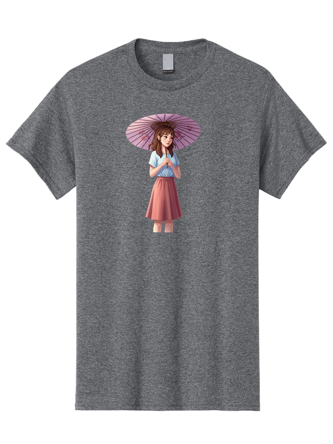 Girl-With-Parasol Men'S Graphic Tee, 100% Cotton, Comfortable Casual Summer Wear, Machine Washable, Vintage Camera, Old Camera, Antique Camera, Black Camera, Classic Photography, Photography Equipment, Nostalgic Device, Film Camera, Camera Art Bai035