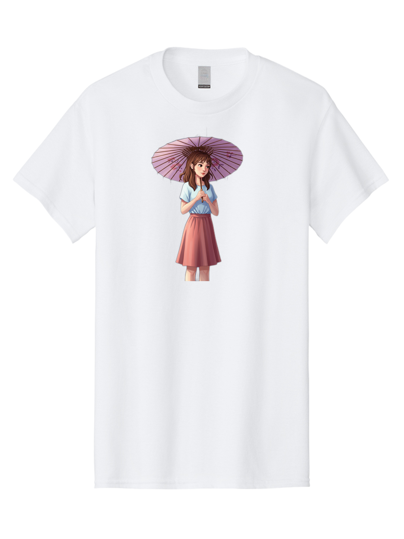 Girl-With-Parasol Men'S Graphic Tee, 100% Cotton, Comfortable Casual Summer Wear, Machine Washable, Vintage Camera, Old Camera, Antique Camera, Black Camera, Classic Photography, Photography Equipment, Nostalgic Device, Film Camera, Camera Art Bai035
