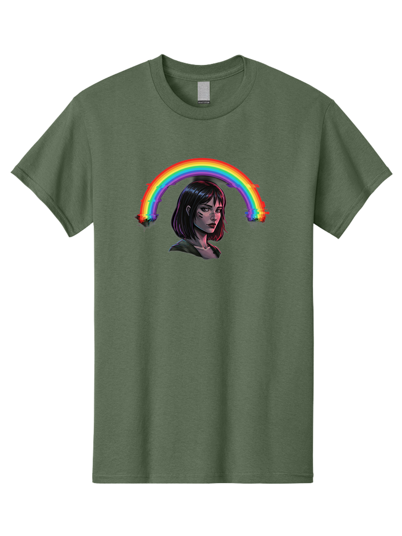 Girl-With-Rainbow Men'S Graphic Tee, 100% Cotton, Comfortable Casual Summer Wear, Machine Washable, Vintage Camera, Old Camera, Antique Camera, Black Camera, Classic Photography, Photography Equipment, Nostalgic Device, Film Camera, Camera Art Bai036