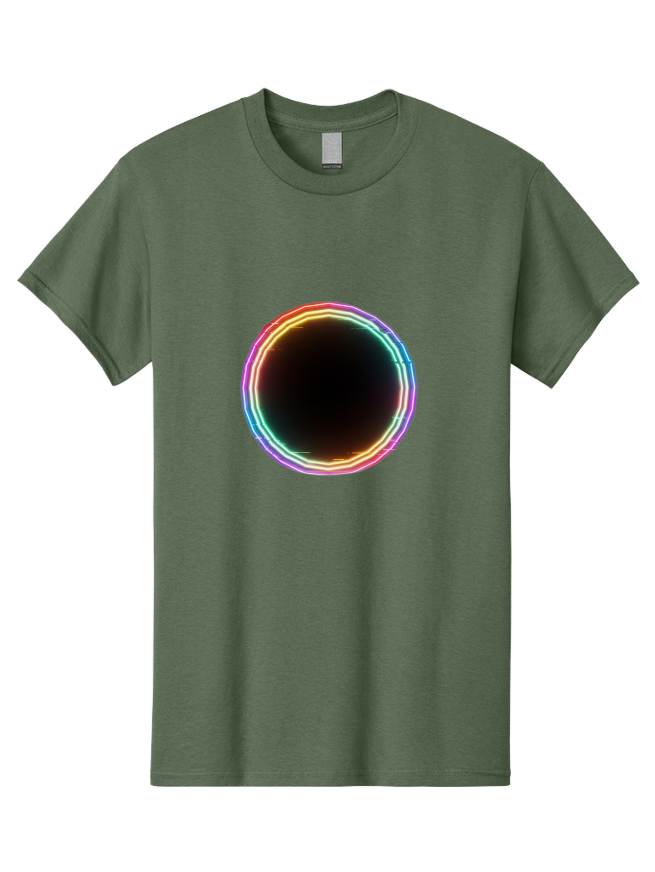 Glowing-Circle Men'S Graphic Tee, 100% Cotton, Comfortable Casual Summer Wear, Machine Washable, Vintage Camera, Old Camera, Antique Camera, Black Camera, Classic Photography, Photography Equipment, Nostalgic Device, Film Camera, Camera Art Bai049