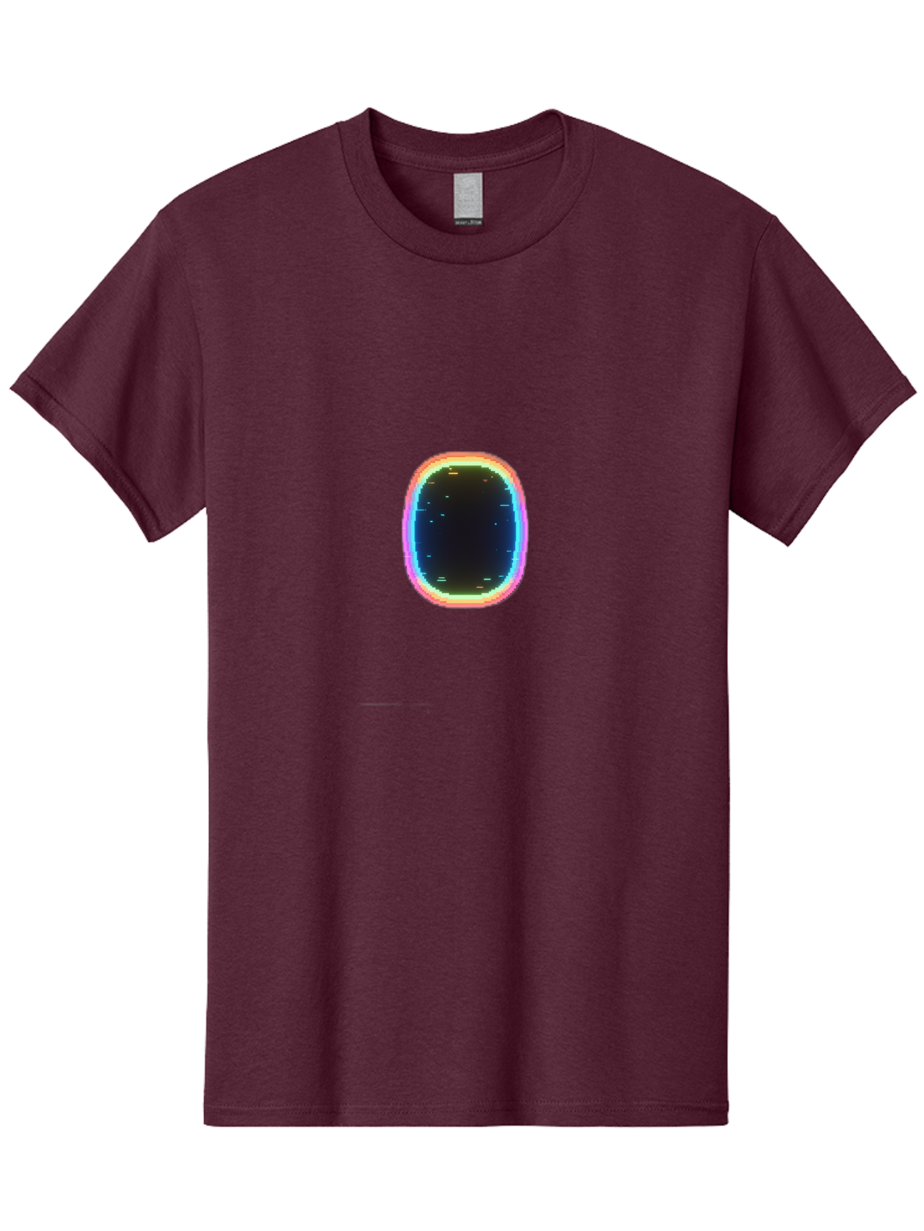 Glowing-Oval-1 Men'S Graphic Tee, 100% Cotton, Comfortable Casual Summer Wear, Machine Washable, Vintage Camera, Old Camera, Antique Camera, Black Camera, Classic Photography, Photography Equipment, Nostalgic Device, Film Camera, Camera Art Bai052