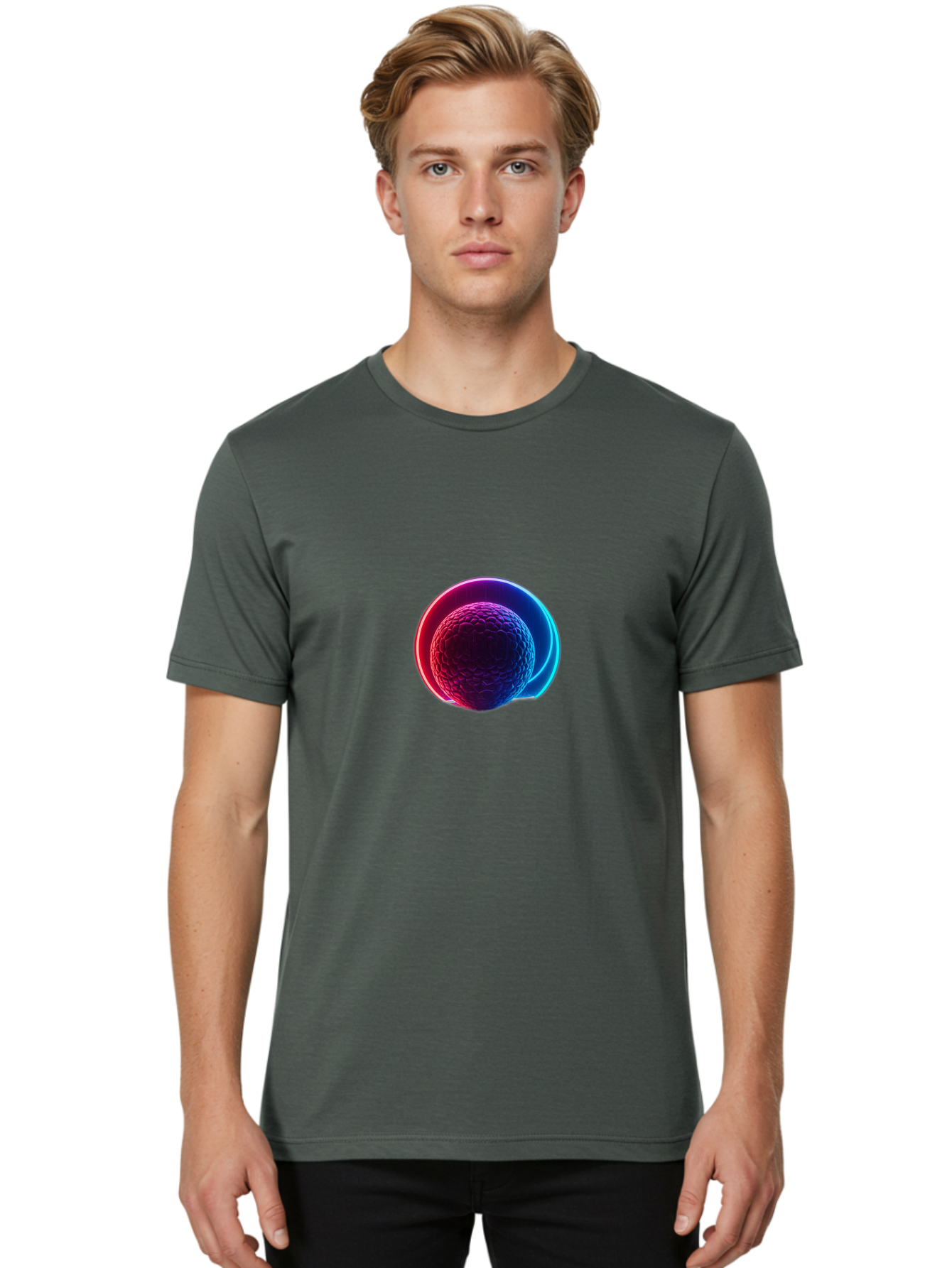 Glowing-Sphere Men'S Graphic Tee, 100% Cotton, Comfortable Casual Summer Wear, Machine Washable, Vintage Camera, Old Camera, Antique Camera, Black Camera, Classic Photography, Photography Equipment, Nostalgic Device, Film Camera, Camera Art Bai055