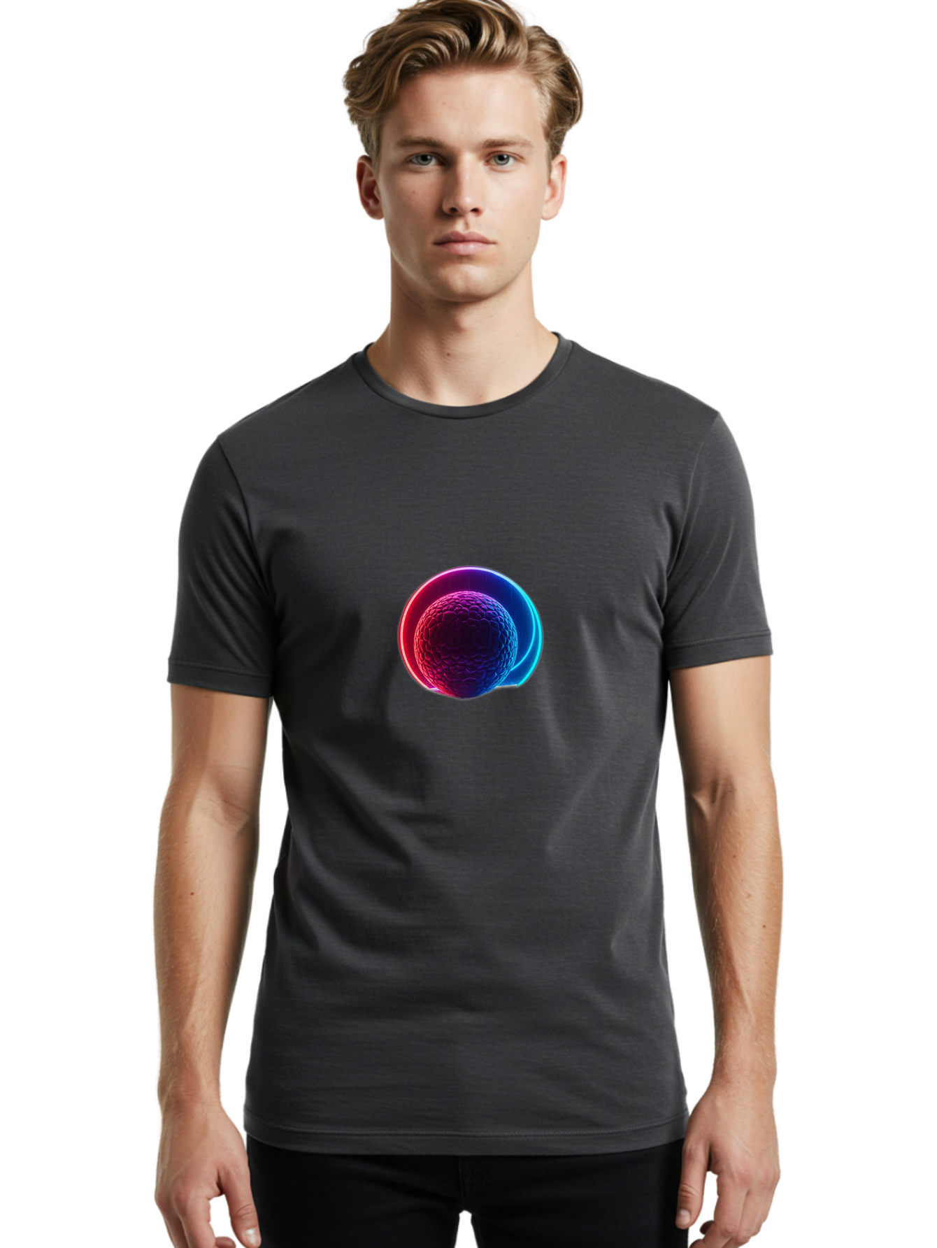 Glowing-Sphere Men'S Graphic Tee, 100% Cotton, Comfortable Casual Summer Wear, Machine Washable, Vintage Camera, Old Camera, Antique Camera, Black Camera, Classic Photography, Photography Equipment, Nostalgic Device, Film Camera, Camera Art Bai055