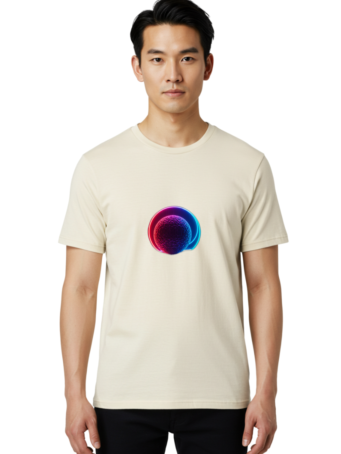 Glowing-Sphere Men'S Graphic Tee, 100% Cotton, Comfortable Casual Summer Wear, Machine Washable, Vintage Camera, Old Camera, Antique Camera, Black Camera, Classic Photography, Photography Equipment, Nostalgic Device, Film Camera, Camera Art Bai055