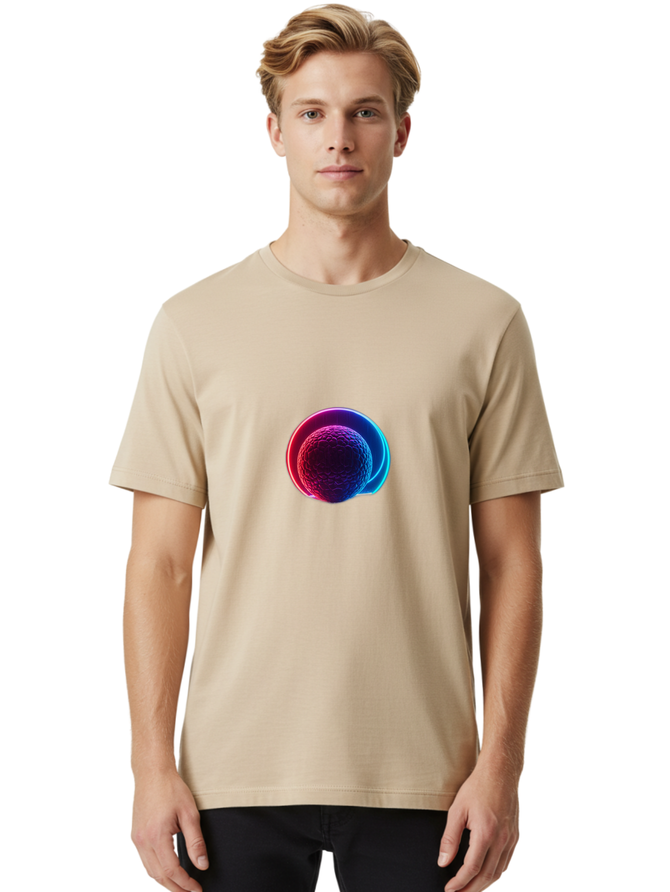 Glowing-Sphere Men'S Graphic Tee, 100% Cotton, Comfortable Casual Summer Wear, Machine Washable, Vintage Camera, Old Camera, Antique Camera, Black Camera, Classic Photography, Photography Equipment, Nostalgic Device, Film Camera, Camera Art Bai055