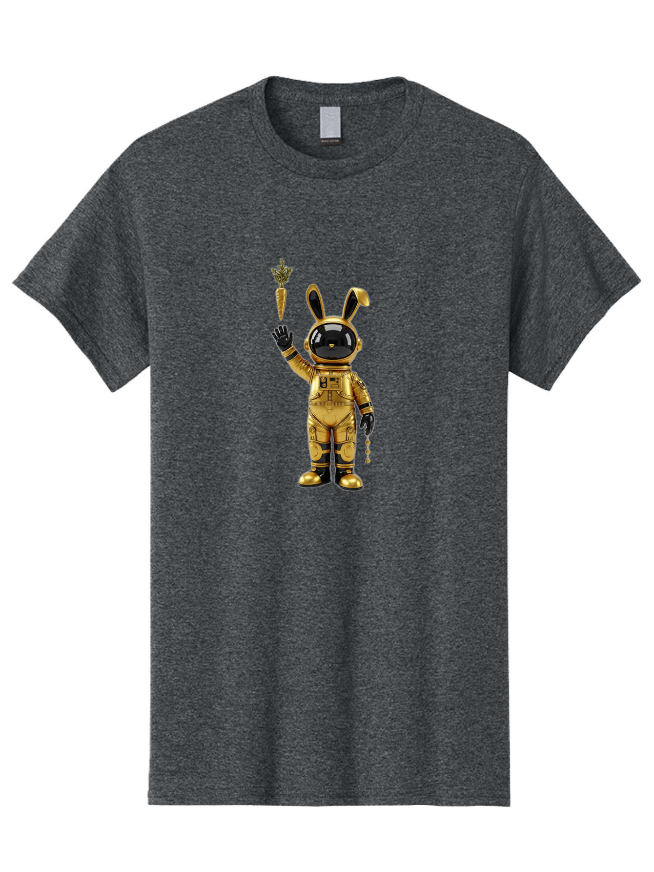 Gold-Space-Bunny Men'S Graphic Tee, 100% Cotton, Comfortable Casual Summer Wear, Machine Washable, Vintage Camera, Old Camera, Antique Camera, Black Camera, Classic Photography, Photography Equipment, Nostalgic Device, Film Camera, Camera Art Bai058
