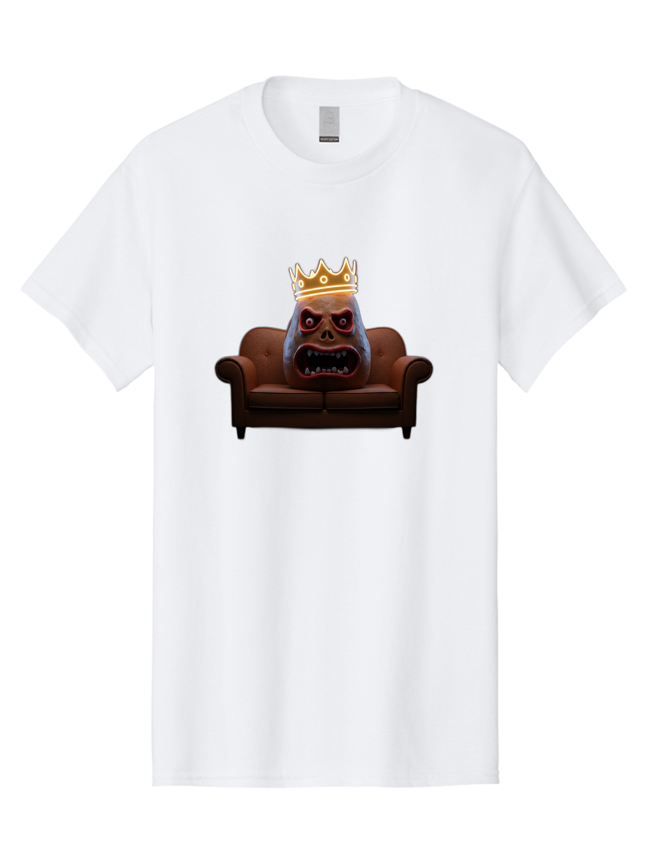 Gorilla-Head-On-Sofa Men'S Graphic Tee, 100% Cotton, Comfortable Casual Summer Wear, Machine Washable, Vintage Camera, Old Camera, Antique Camera, Black Camera, Classic Photography, Photography Equipment, Nostalgic Device, Film Camera, Bai061