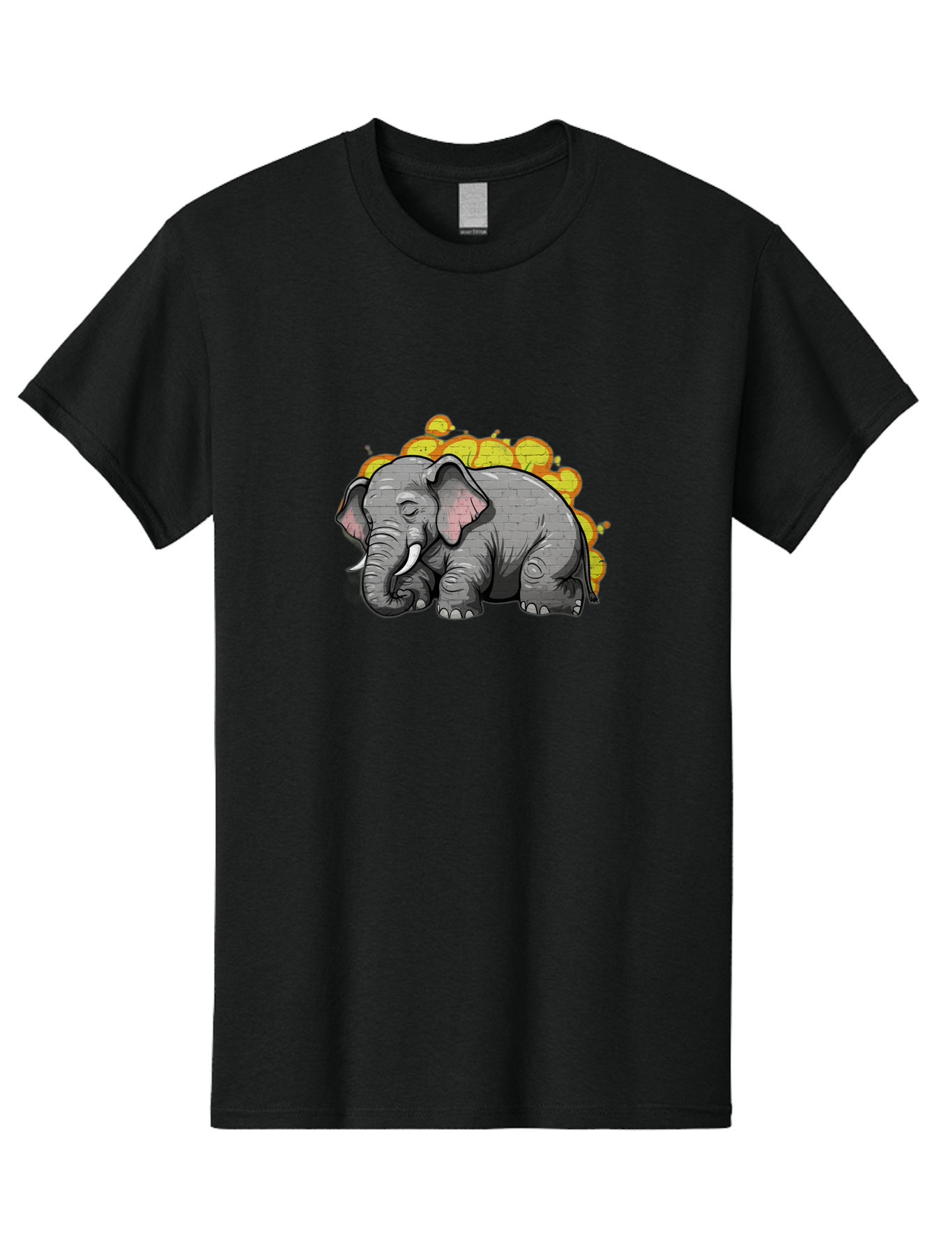 Graffiti-Elephant Men'S Graphic Tee, 100% Cotton, Comfortable Casual Summer Wear, Machine Washable, Vintage Camera, Old Camera, Antique Camera, Black Camera, Classic Photography, Photography Equipment, Nostalgic Device, Film Camera, Camera Art Bai062