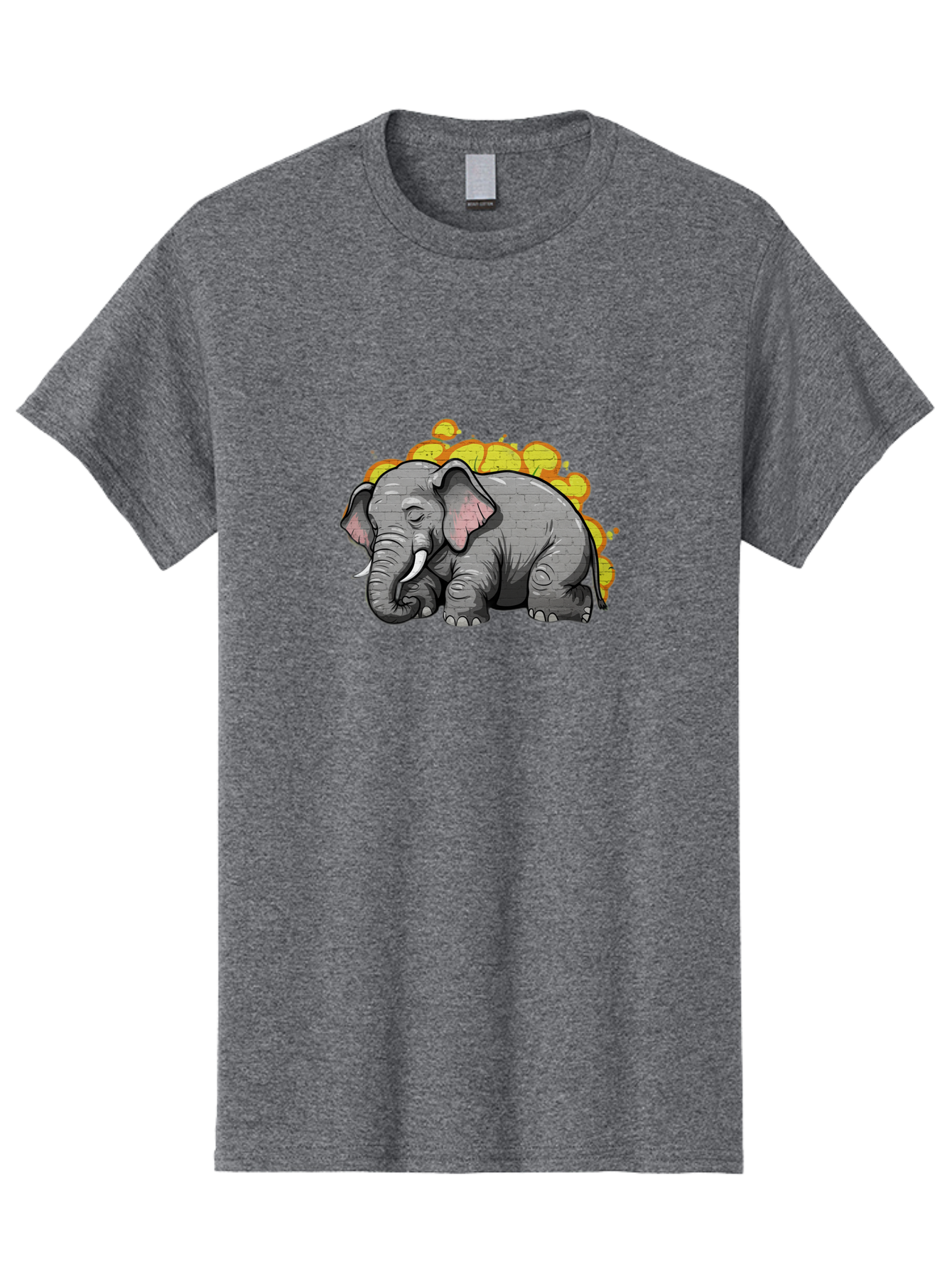 Graffiti-Elephant Men'S Graphic Tee, 100% Cotton, Comfortable Casual Summer Wear, Machine Washable, Vintage Camera, Old Camera, Antique Camera, Black Camera, Classic Photography, Photography Equipment, Nostalgic Device, Film Camera, Camera Art Bai062