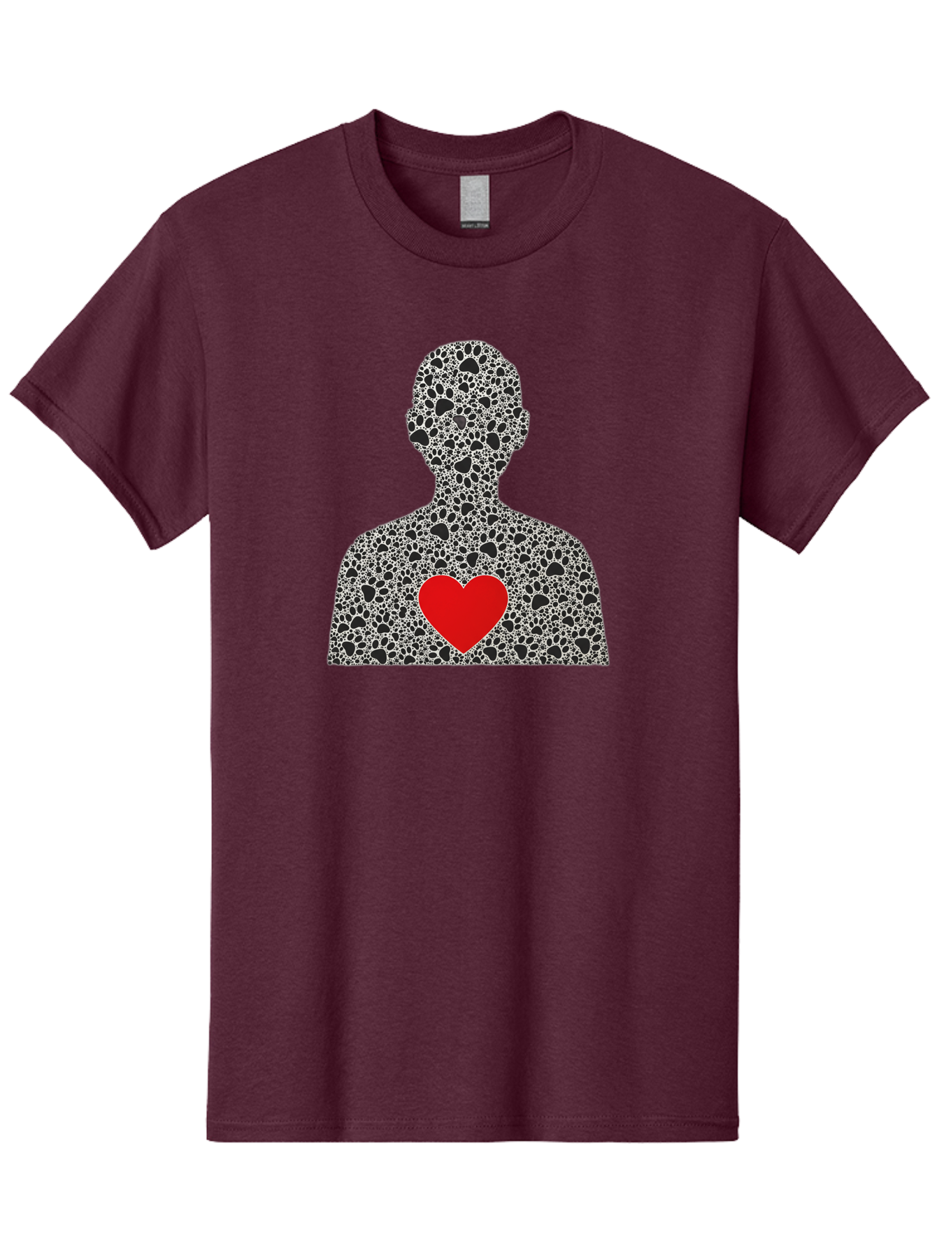 Heart-Man-Silhouette Men'S Graphic Tee, 100% Cotton, Comfortable Casual Summer Wear, Machine Washable, Vintage Camera, Old Camera, Antique Camera, Black Camera, Classic Photography, Photography Equipment, Nostalgic Device, Film Camera, Bai068