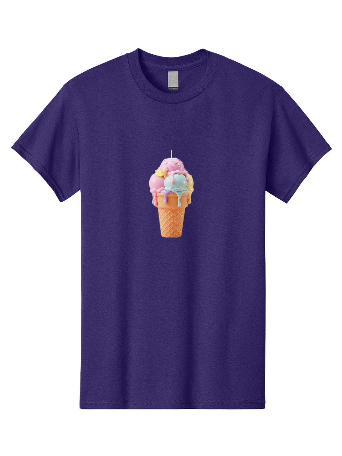 Ice-Cream-Cone Men'S Graphic Tee, 100% Cotton, Comfortable Casual Summer Wear, Machine Washable, Vintage Camera, Old Camera, Antique Camera, Black Camera, Classic Photography, Photography Equipment, Nostalgic Device, Film Camera, Camera Art Bai075