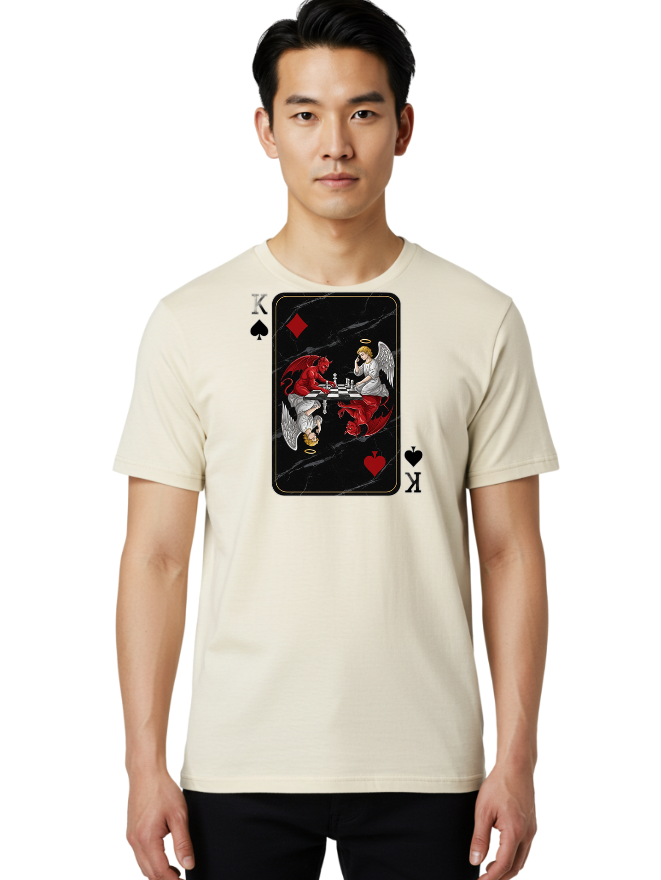 King-Of-Spades Men'S Graphic Tee, 100% Cotton, Comfortable Casual Summer Wear, Machine Washable, Vintage Camera, Old Camera, Antique Camera, Black Camera, Classic Photography, Photography Equipment, Nostalgic Device, Film Camera, Camera Art Bai079