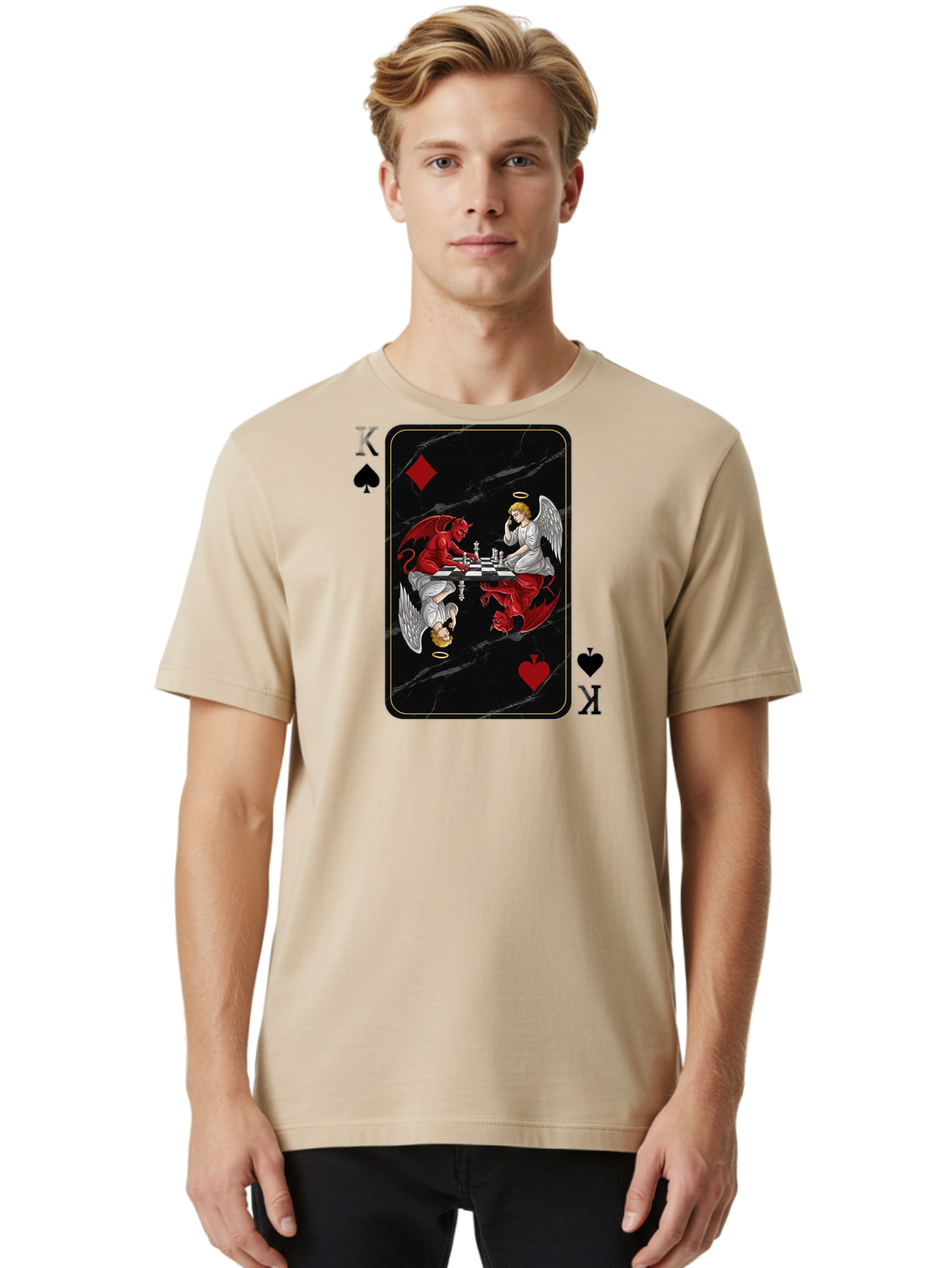 King-Of-Spades Men'S Graphic Tee, 100% Cotton, Comfortable Casual Summer Wear, Machine Washable, Vintage Camera, Old Camera, Antique Camera, Black Camera, Classic Photography, Photography Equipment, Nostalgic Device, Film Camera, Camera Art Bai079
