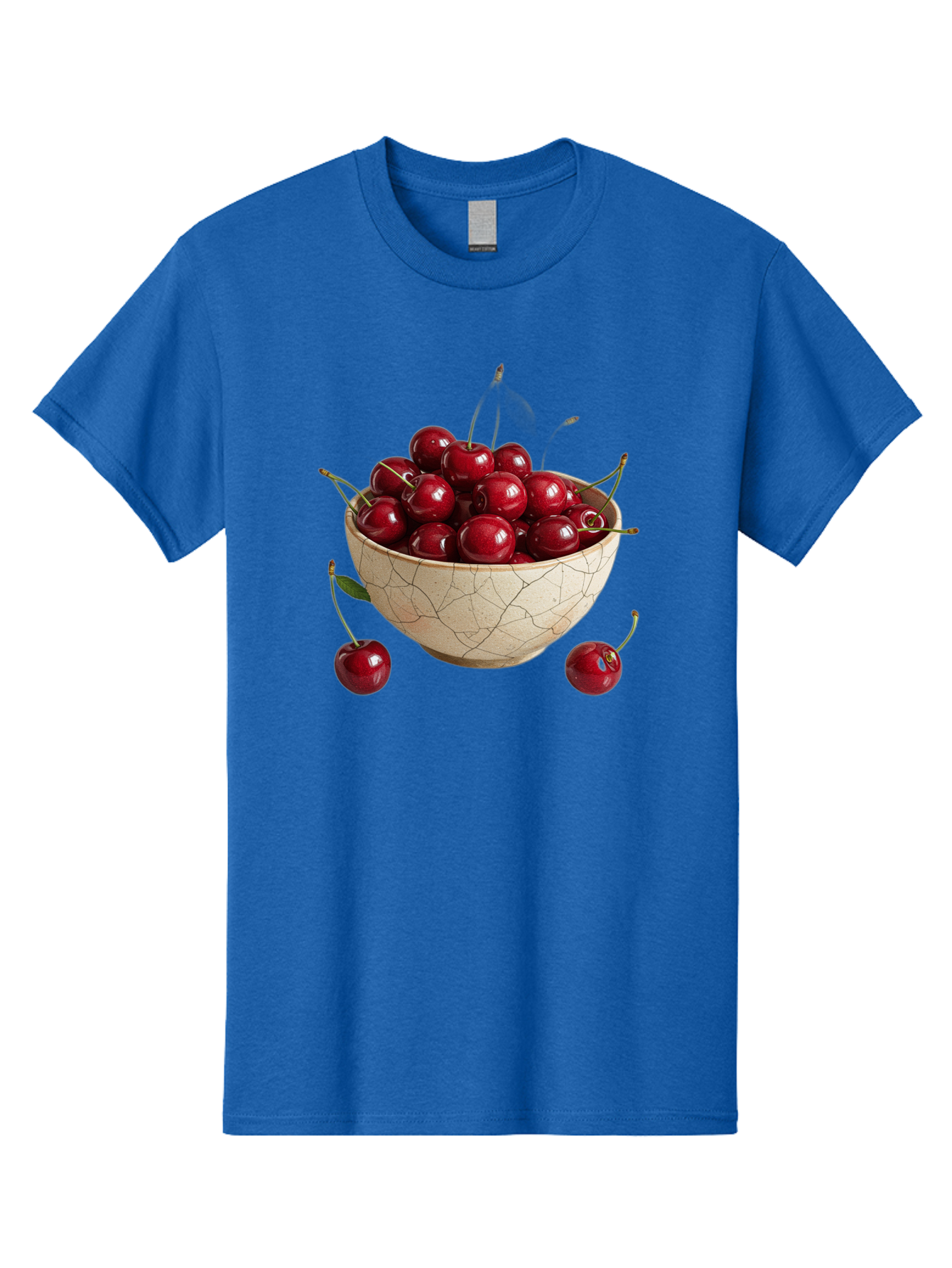 Kintsugi-Bowl-Of-Cherries Men'S Graphic Tee, 100% Cotton, Comfortable Casual Summer Wear, Machine Washable, Vintage Camera, Old Camera, Antique Camera, Black Camera, Classic Photography, Photography Equipment, Nostalgic Device, Film Camera, Bai081