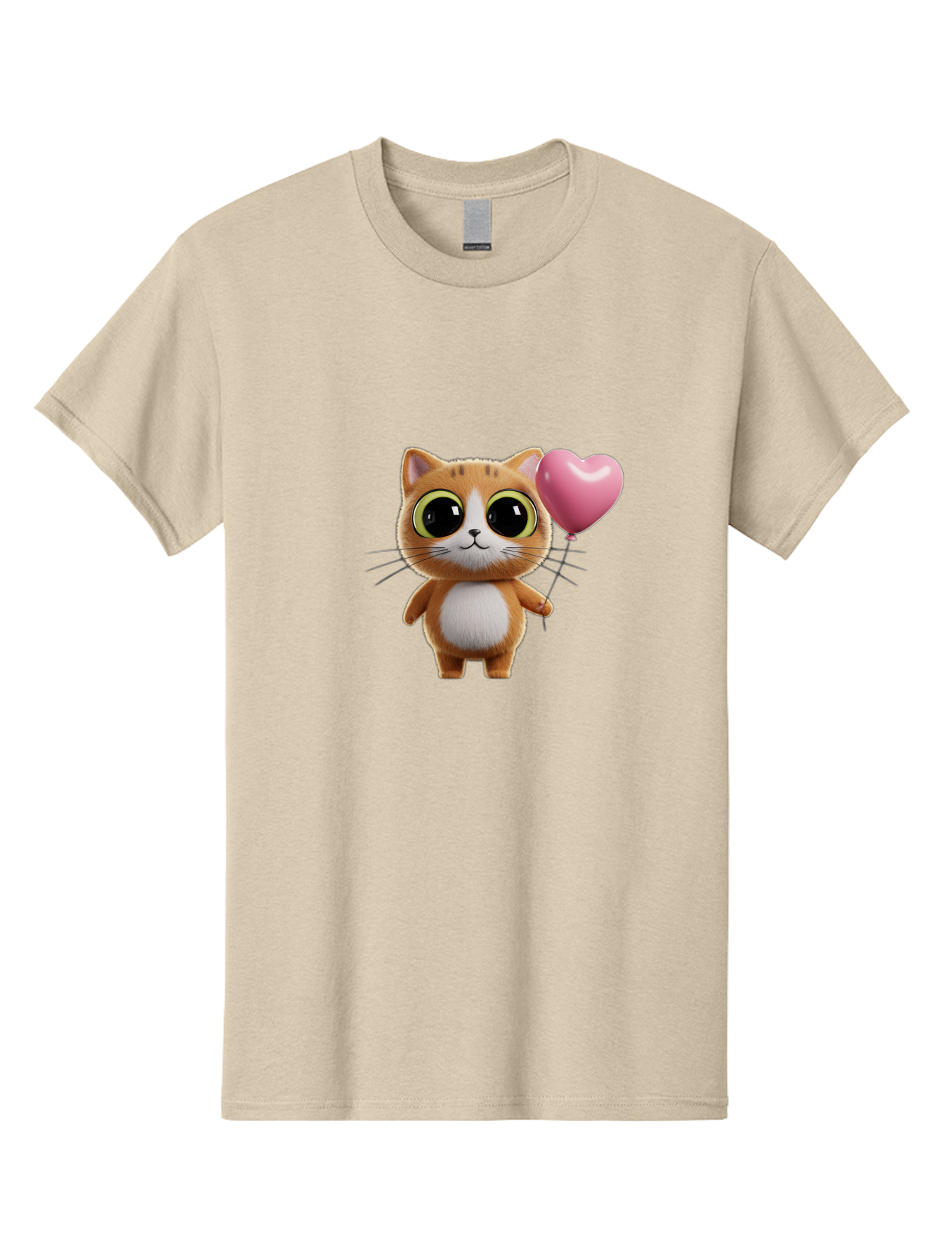 Kitty-With-Heart-Balloon Men'S Graphic Tee, 100% Cotton, Comfortable Casual Summer Wear, Machine Washable, Vintage Camera, Old Camera, Antique Camera, Black Camera, Classic Photography, Photography Equipment, Nostalgic Device, Film Camera, Bai083