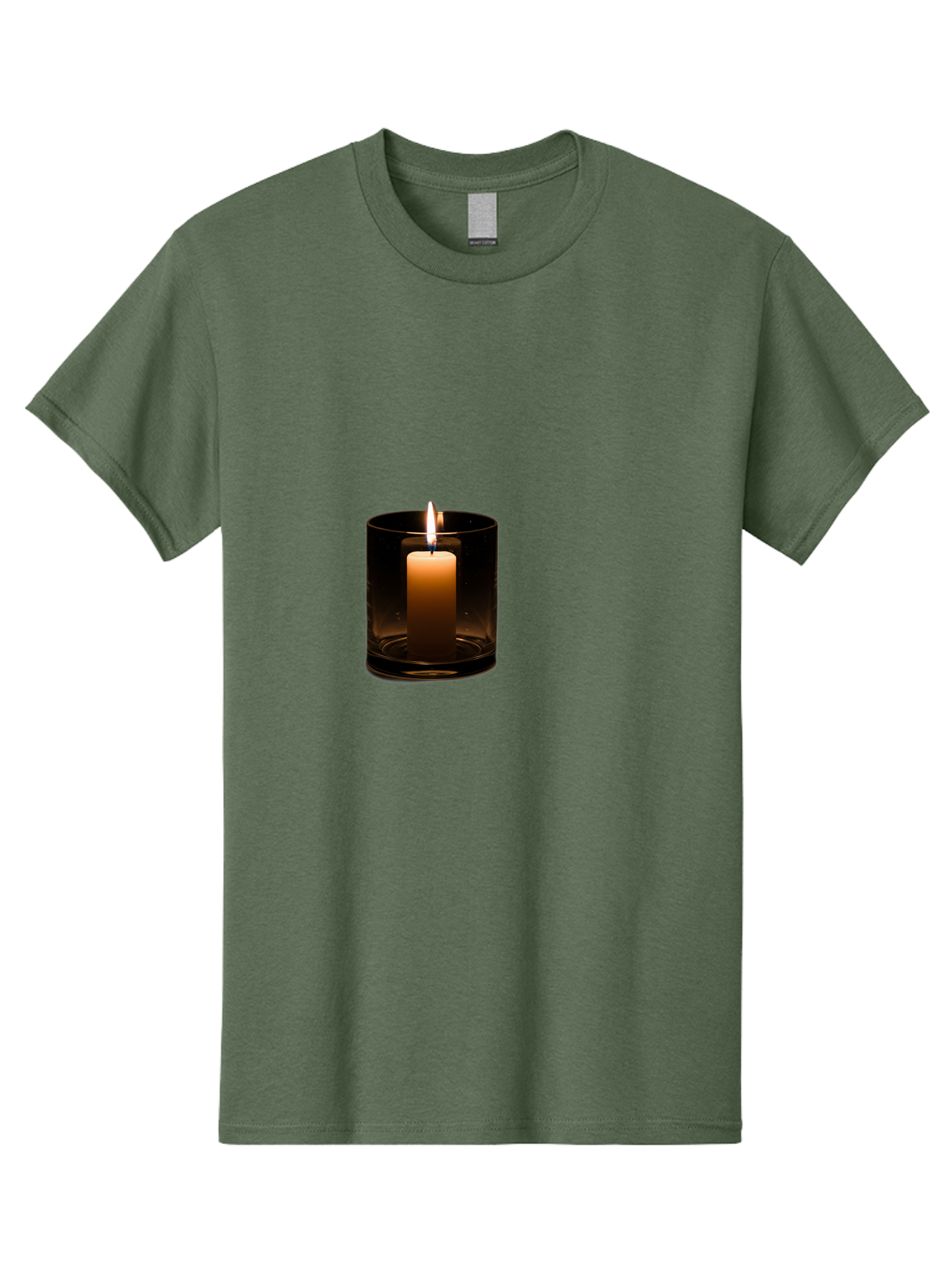 Lit-Candle-2 Men'S Graphic Tee, 100% Cotton, Comfortable Casual Summer Wear, Machine Washable, Vintage Camera, Old Camera, Antique Camera, Black Camera, Classic Photography, Photography Equipment, Nostalgic Device, Film Camera, Camera Art Bai092