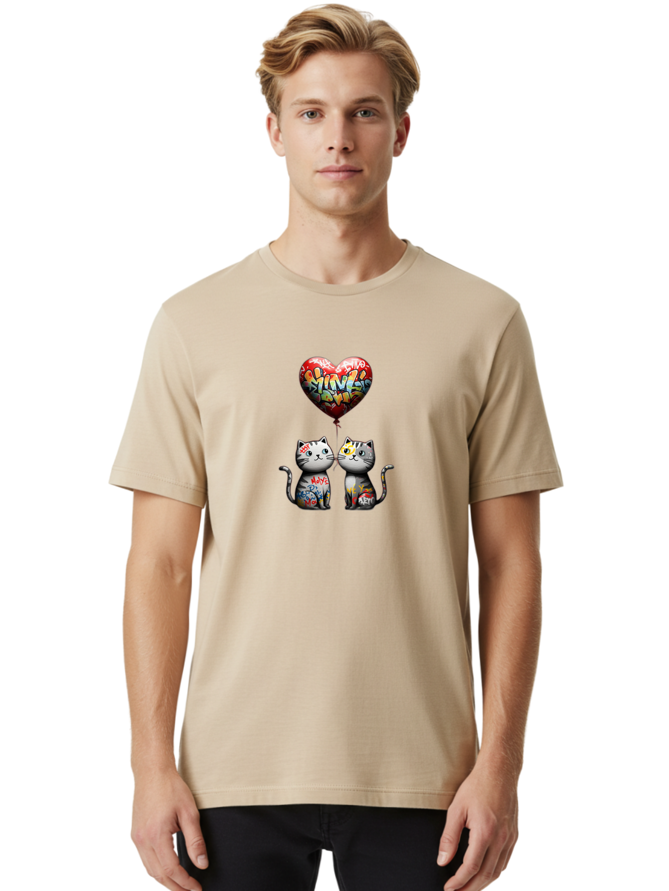 Love-Cats Men'S Graphic Tee, 100% Cotton, Comfortable Casual Summer Wear, Machine Washable, Vintage Camera, Old Camera, Antique Camera, Black Camera, Classic Photography, Photography Equipment, Nostalgic Device, Film Camera, Camera Art Bai104