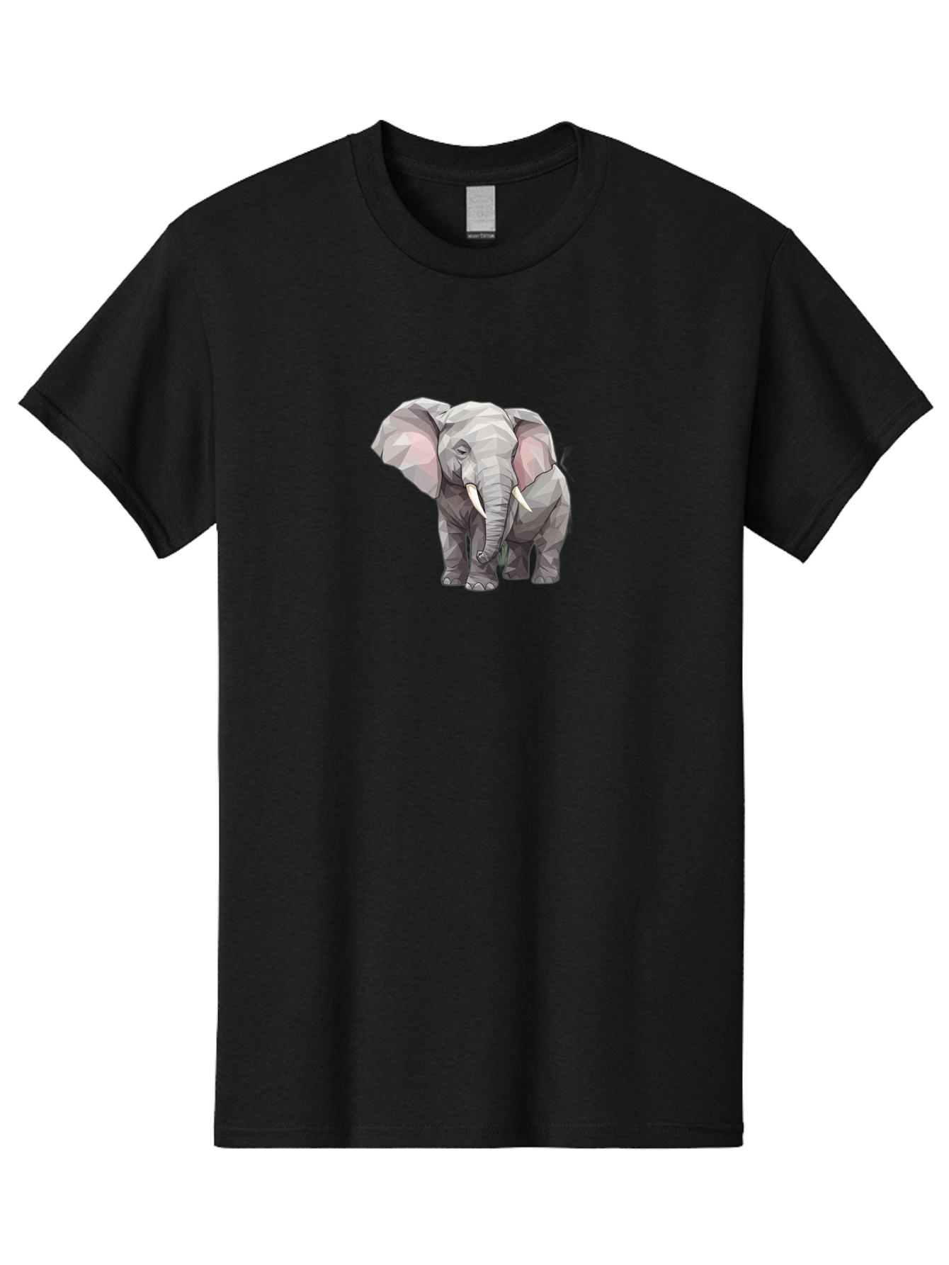 Low-Poly-Elephant Men'S Graphic Tee, 100% Cotton, Comfortable Casual Summer Wear, Machine Washable, Vintage Camera, Old Camera, Antique Camera, Black Camera, Classic Photography, Photography Equipment, Nostalgic Device, Film Camera, Camera Art Bai107