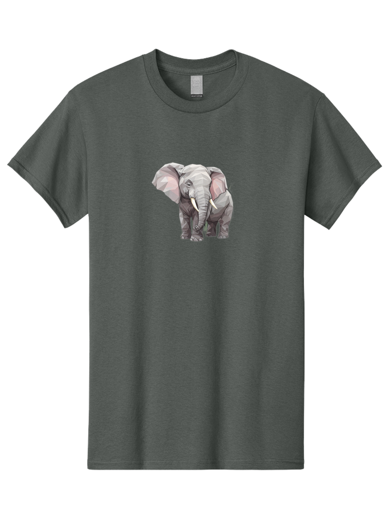 Low-Poly-Elephant Men'S Graphic Tee, 100% Cotton, Comfortable Casual Summer Wear, Machine Washable, Vintage Camera, Old Camera, Antique Camera, Black Camera, Classic Photography, Photography Equipment, Nostalgic Device, Film Camera, Camera Art Bai107