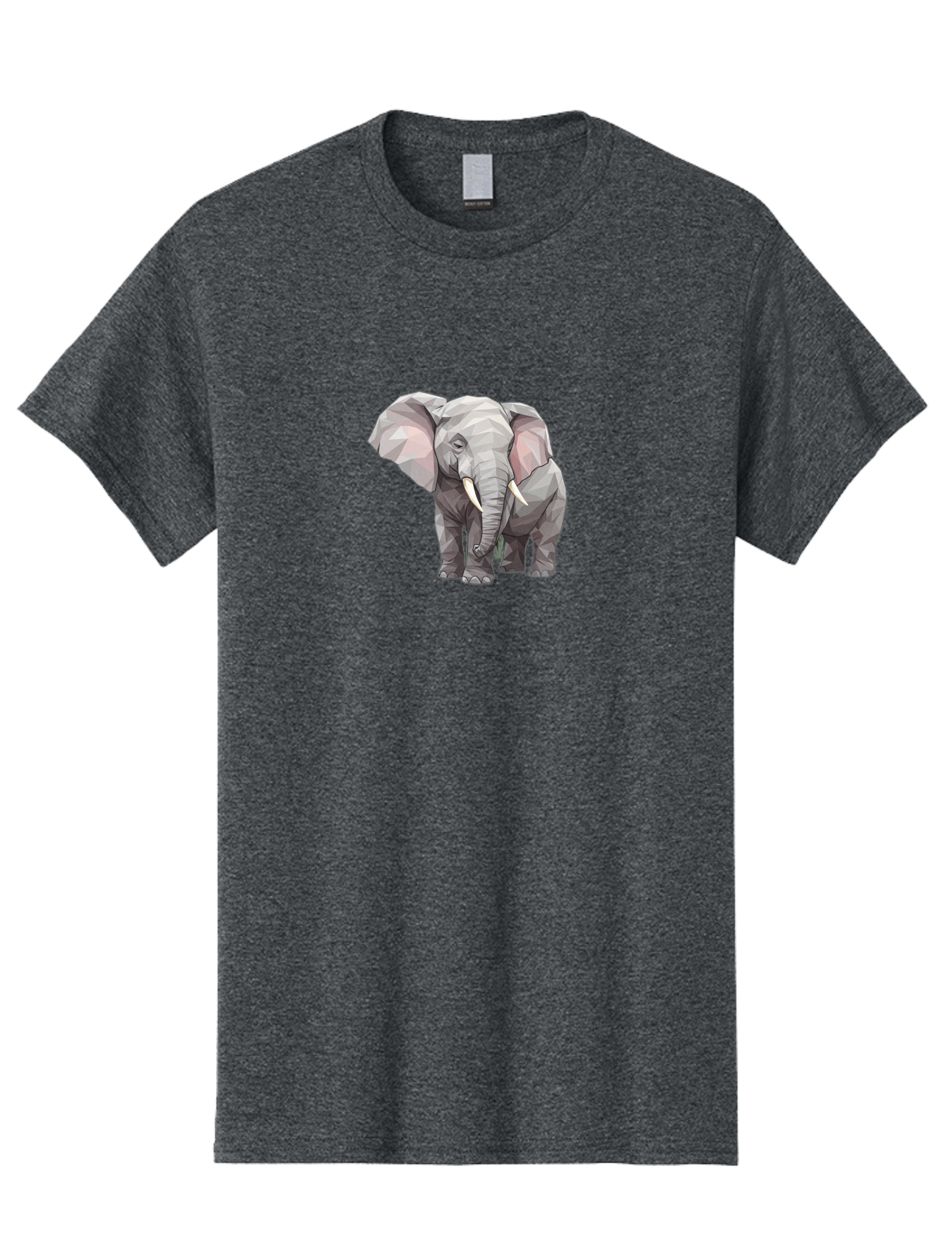 Low-Poly-Elephant Men'S Graphic Tee, 100% Cotton, Comfortable Casual Summer Wear, Machine Washable, Vintage Camera, Old Camera, Antique Camera, Black Camera, Classic Photography, Photography Equipment, Nostalgic Device, Film Camera, Camera Art Bai107
