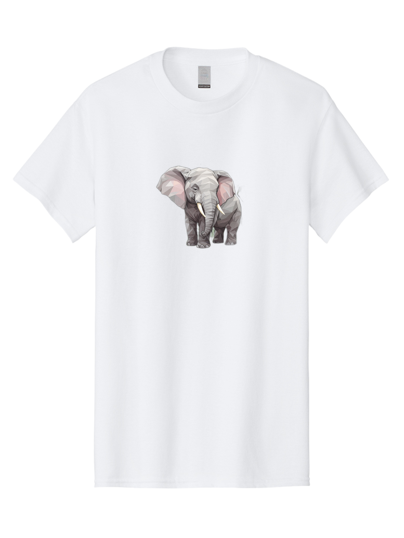 Low-Poly-Elephant Men'S Graphic Tee, 100% Cotton, Comfortable Casual Summer Wear, Machine Washable, Vintage Camera, Old Camera, Antique Camera, Black Camera, Classic Photography, Photography Equipment, Nostalgic Device, Film Camera, Camera Art Bai107