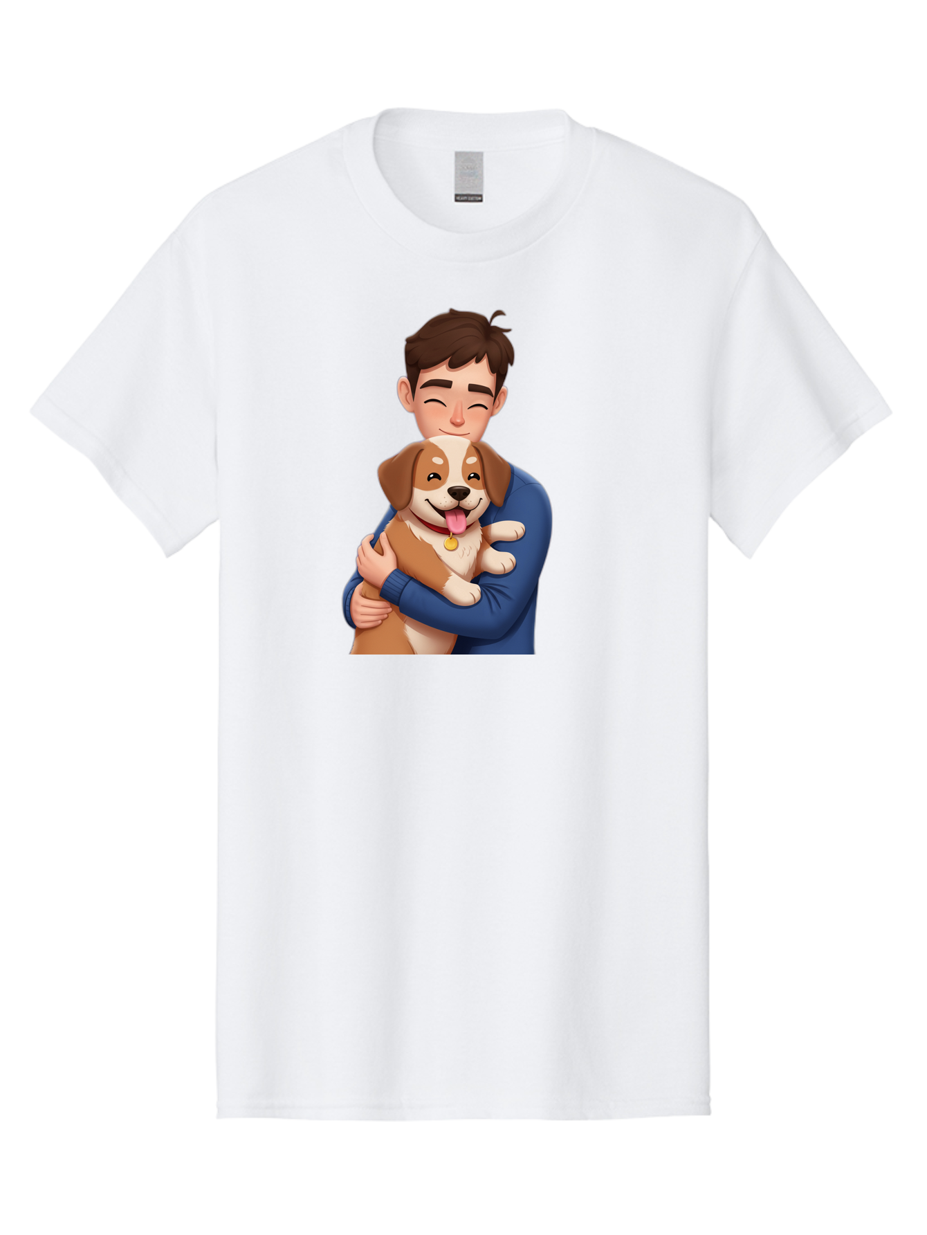 Man-Holding-Dog Men'S Graphic Tee, 100% Cotton, Comfortable Casual Summer Wear, Machine Washable, Vintage Camera, Old Camera, Antique Camera, Black Camera, Classic Photography, Photography Equipment, Nostalgic Device, Film Camera, Camera Art Bai110