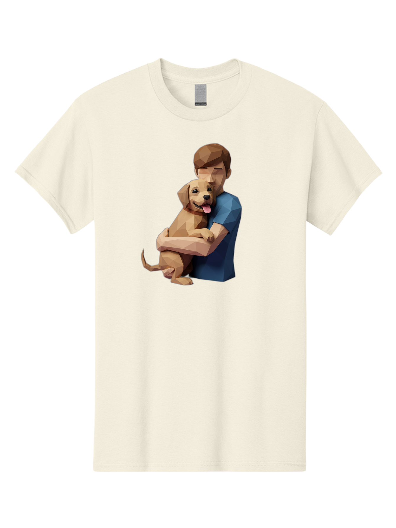 Man-Hugging-Dog-1 Men'S Graphic Tee, 100% Cotton, Comfortable Casual Summer Wear, Machine Washable, Vintage Camera, Old Camera, Antique Camera, Black Camera, Classic Photography, Photography Equipment, Nostalgic Device, Film Camera, Camera Art Bai112