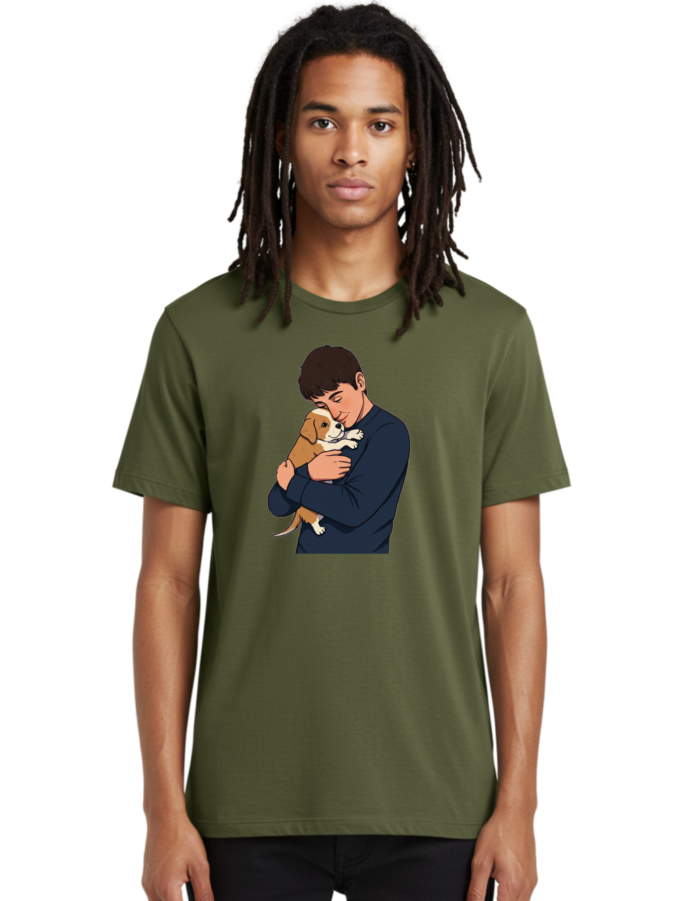 Man-With-Puppy Men'S Graphic Tee, 100% Cotton, Comfortable Casual Summer Wear, Machine Washable, Vintage Camera, Old Camera, Antique Camera, Black Camera, Classic Photography, Photography Equipment, Nostalgic Device, Film Camera, Camera Art Bai120